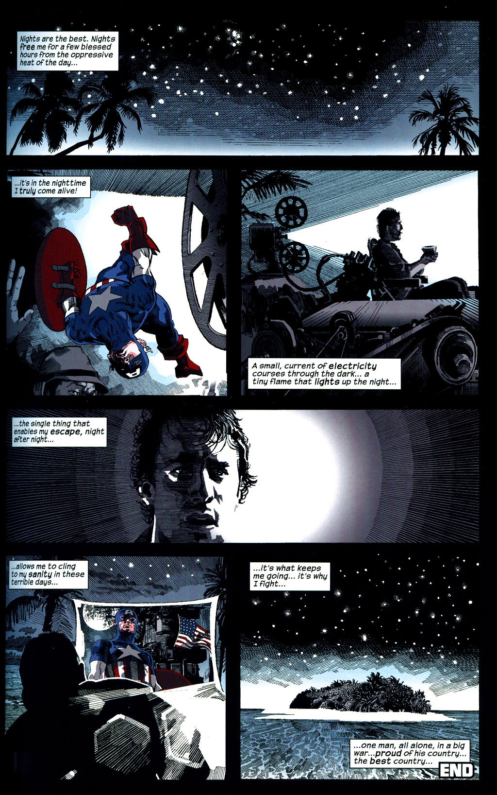 Read online Captain America: Red, White & Blue comic -  Issue # TPB - 24