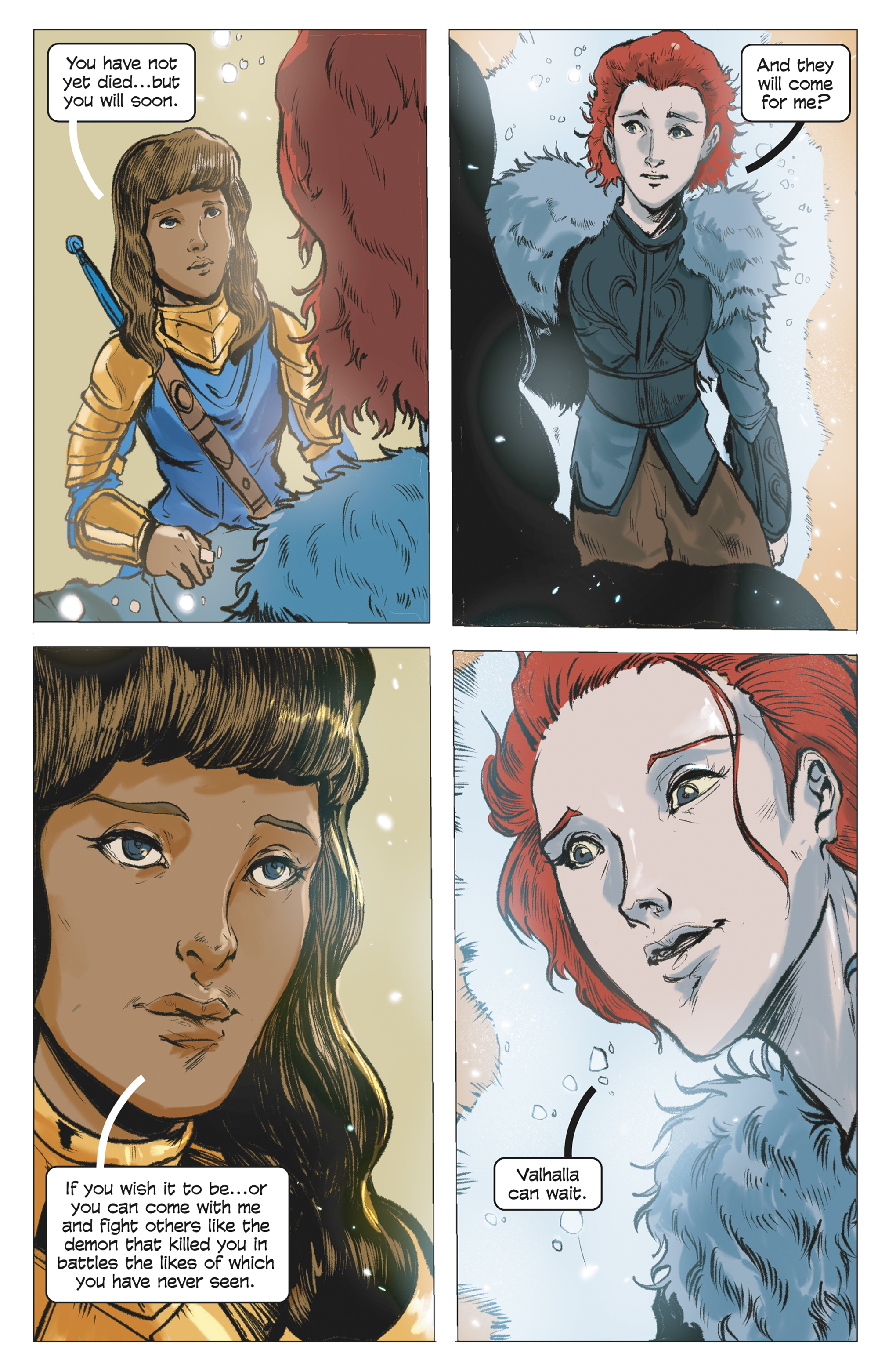 Read online War Angels: Origins Anthology comic -  Issue # TPB - 130