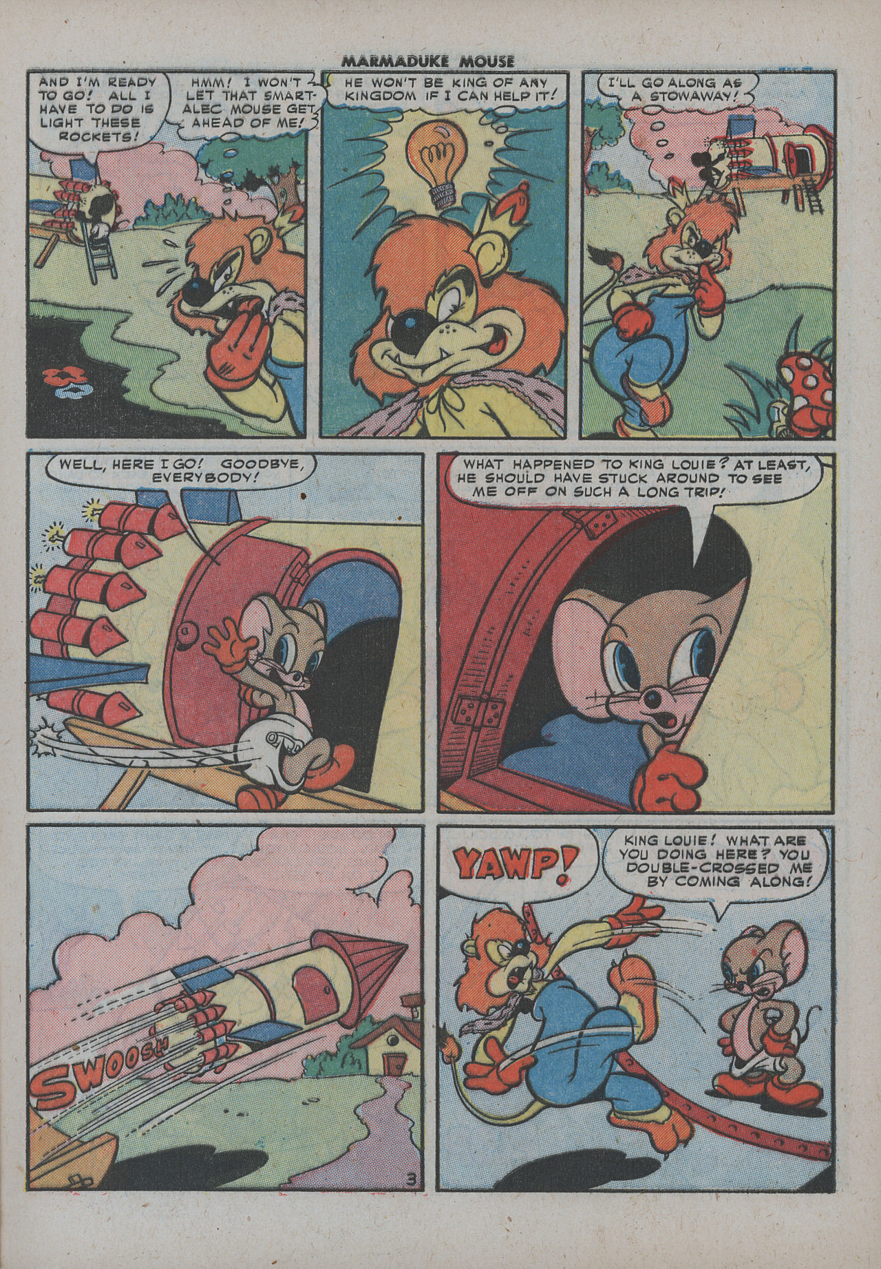 Read online Marmaduke Mouse comic -  Issue #28 - 6