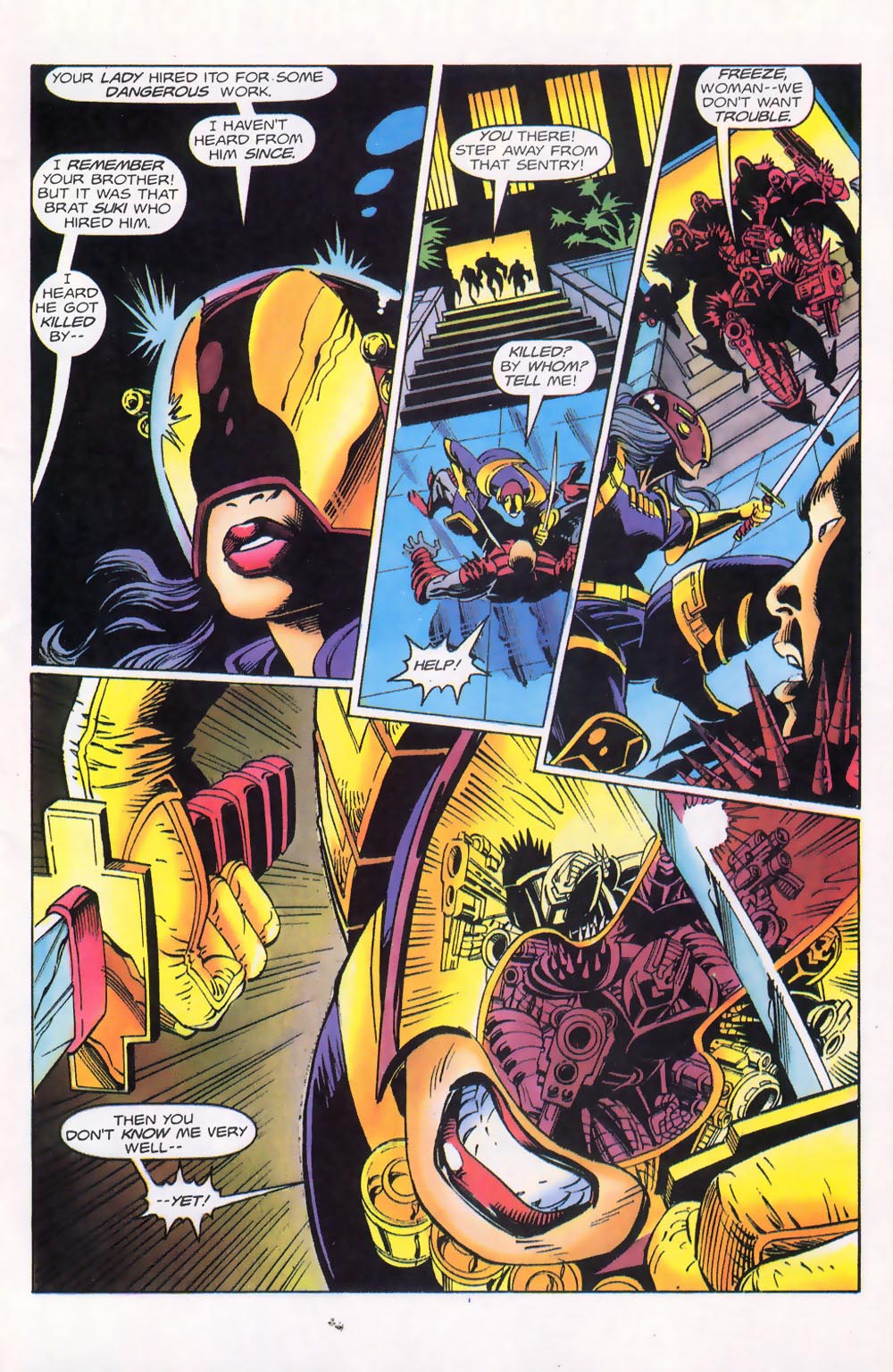 Read online Rai (1992) comic -  Issue #30 - 4