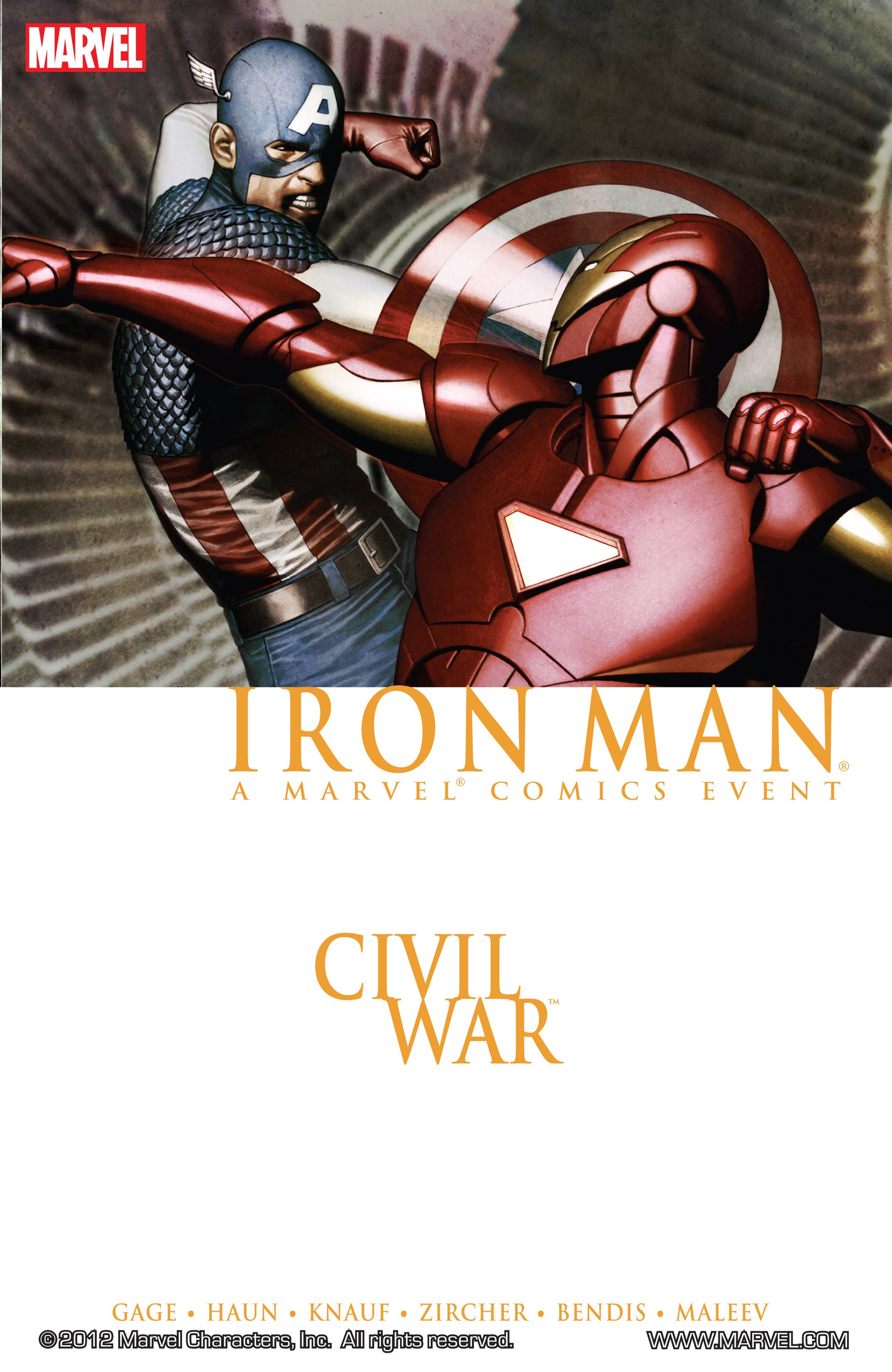 Read online Civil War: Iron Man comic -  Issue # TPB - 1