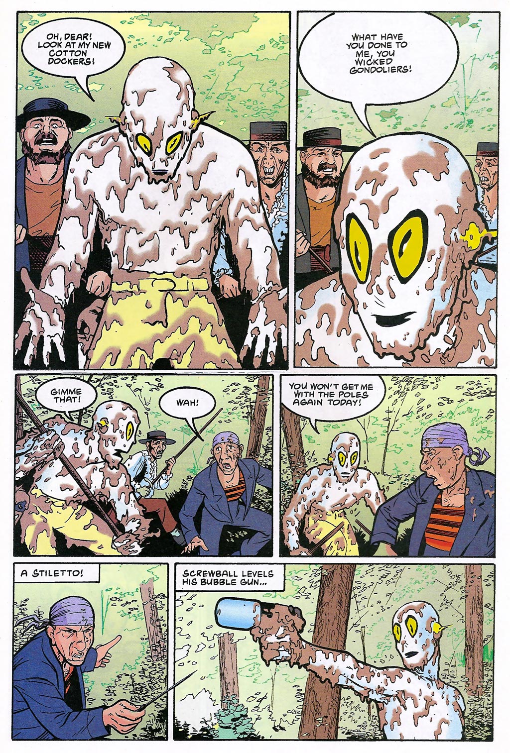 Read online Bob Burden's Original Mysterymen Comics comic -  Issue #3 - 23