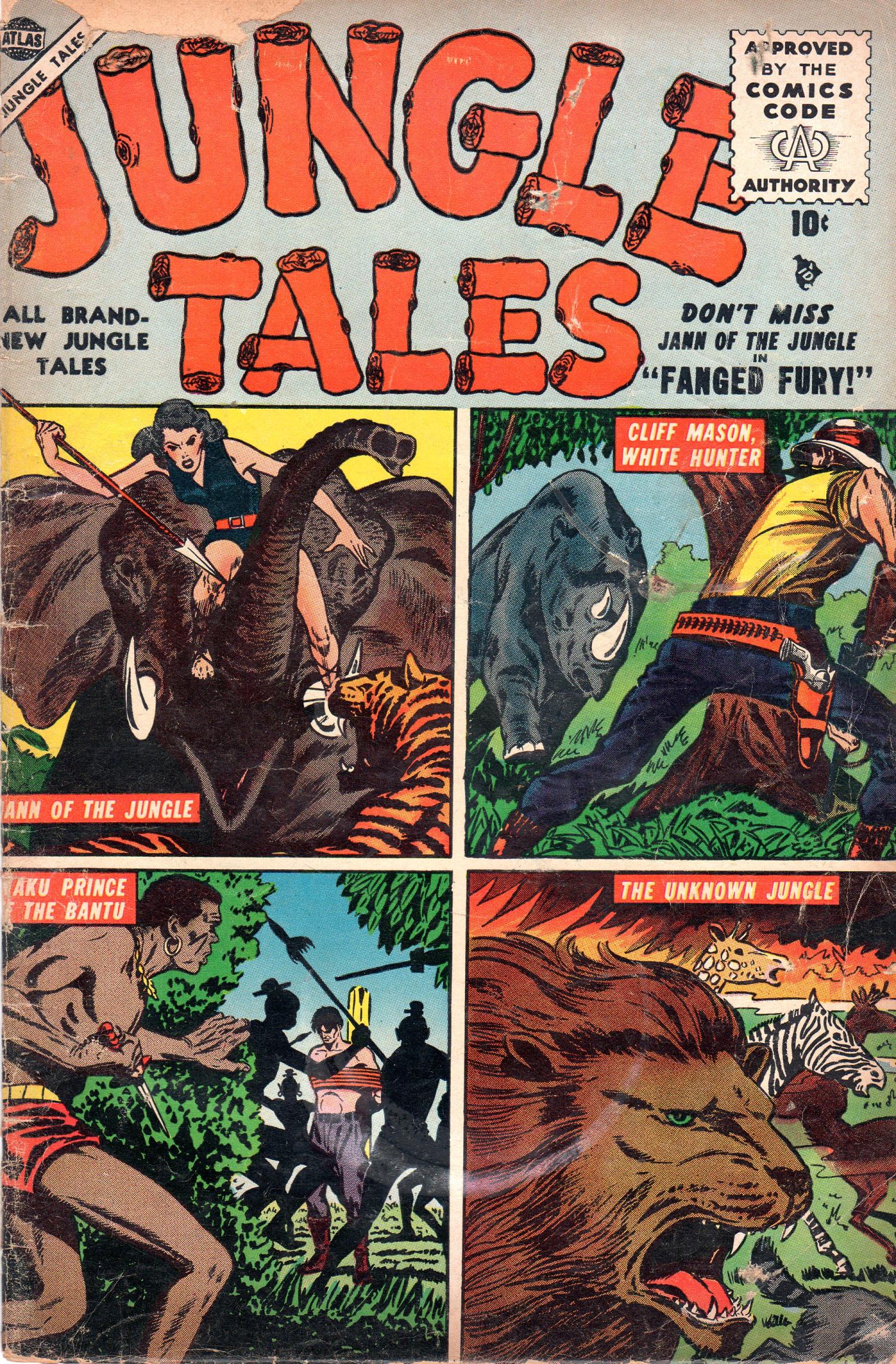Read online Jungle Tales comic -  Issue #4 - 1