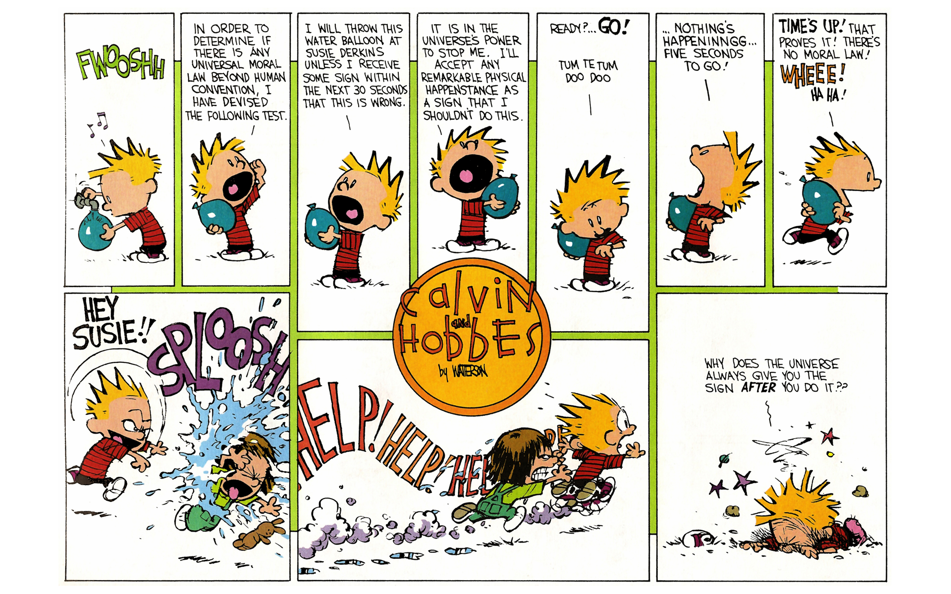 Read online Calvin and Hobbes comic -  Issue #8 - 116