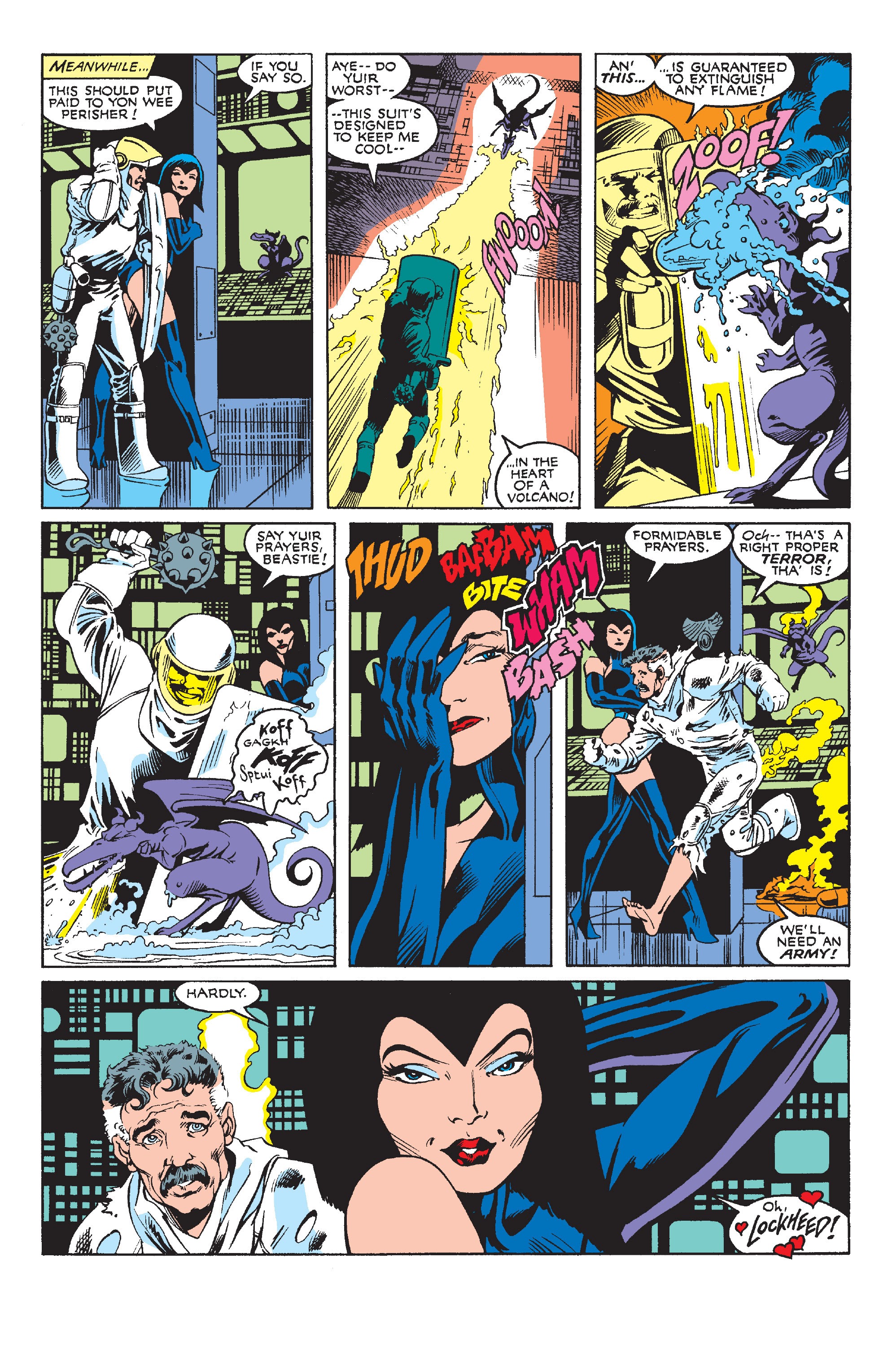 Read online Excalibur (1988) comic -  Issue #5 - 11