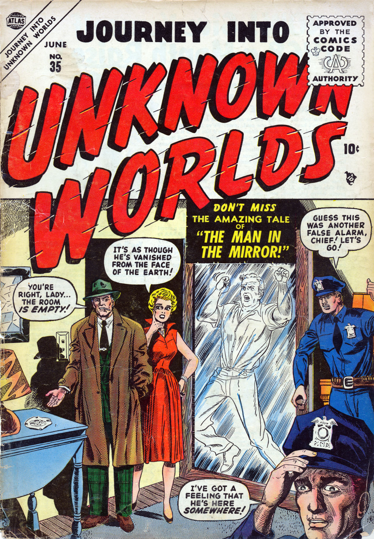 Read online Journey Into Unknown Worlds comic -  Issue #35 - 1