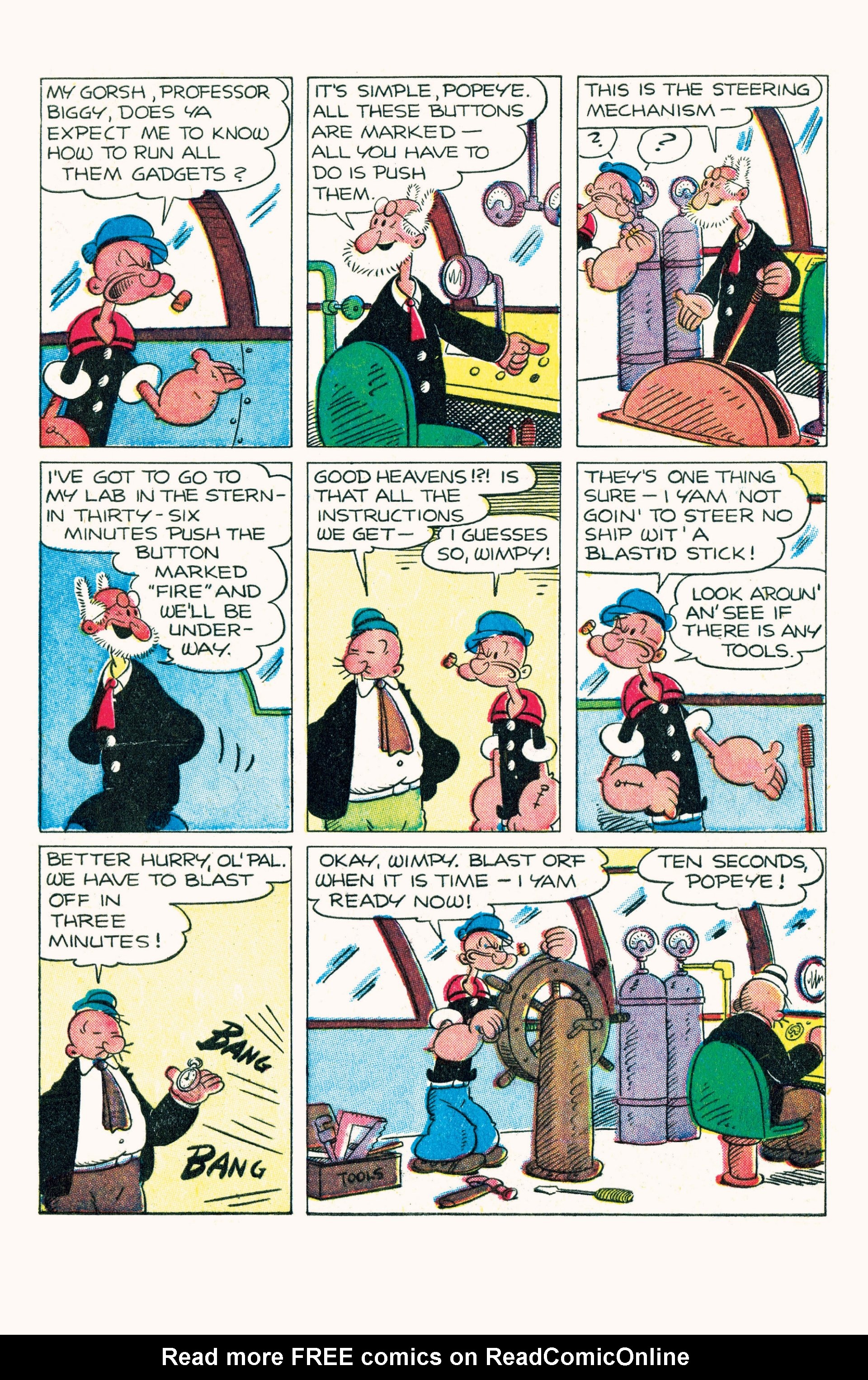 Read online Classic Popeye comic -  Issue #5 - 9