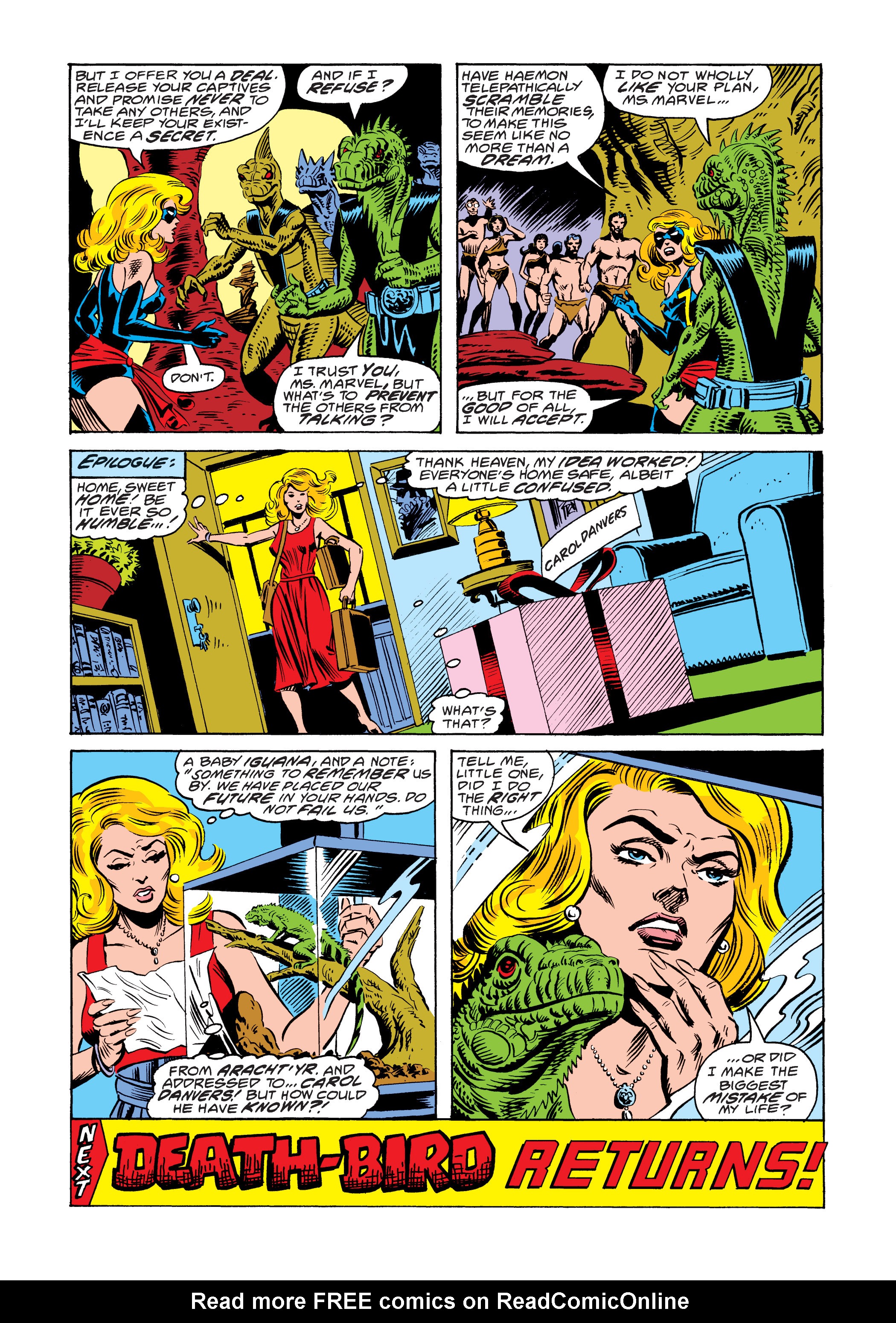 Read online Ms. Marvel (1977) comic -  Issue #21 - 19