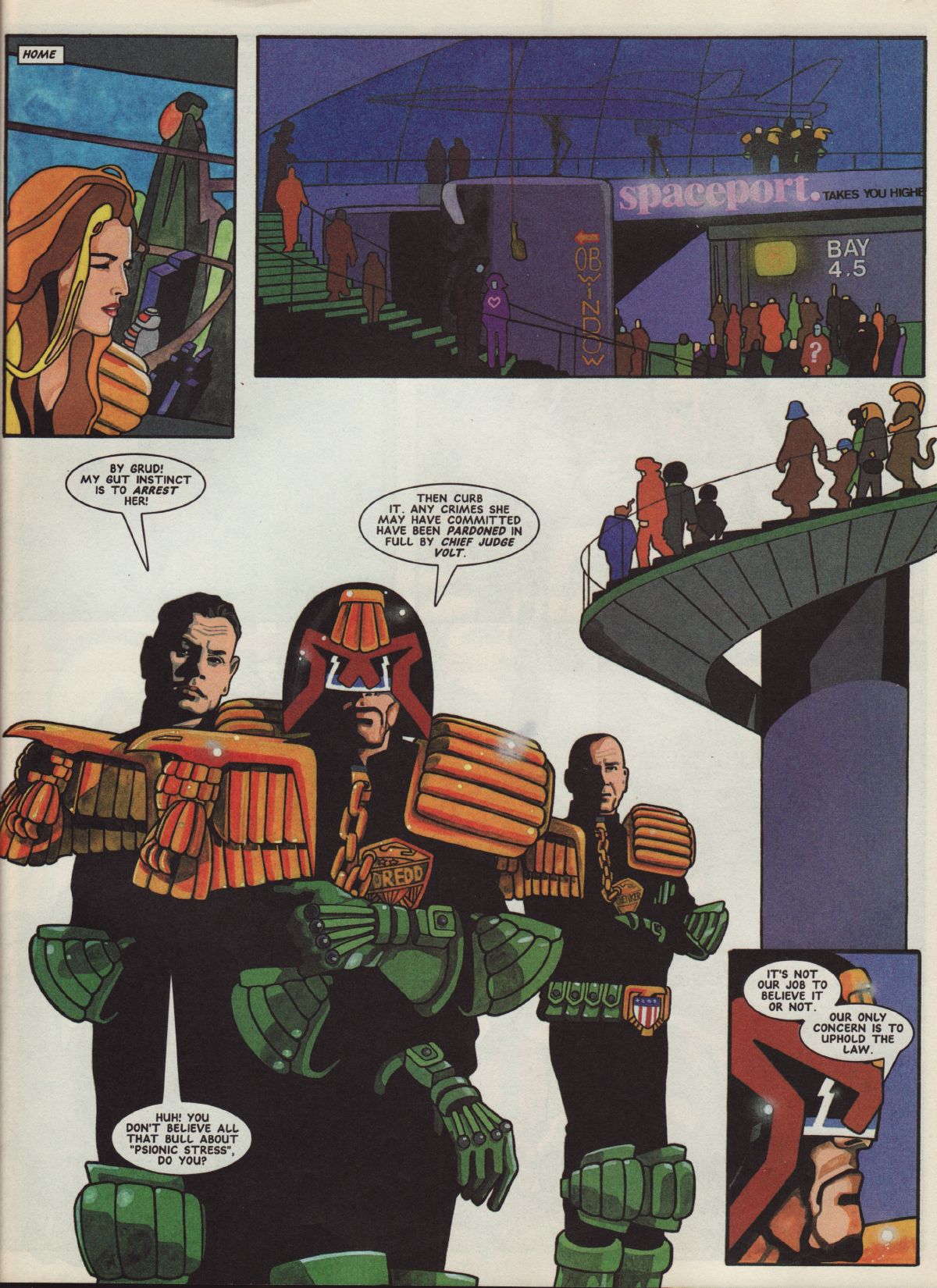 Read online Judge Dredd: The Megazine (vol. 2) comic -  Issue #73 - 45