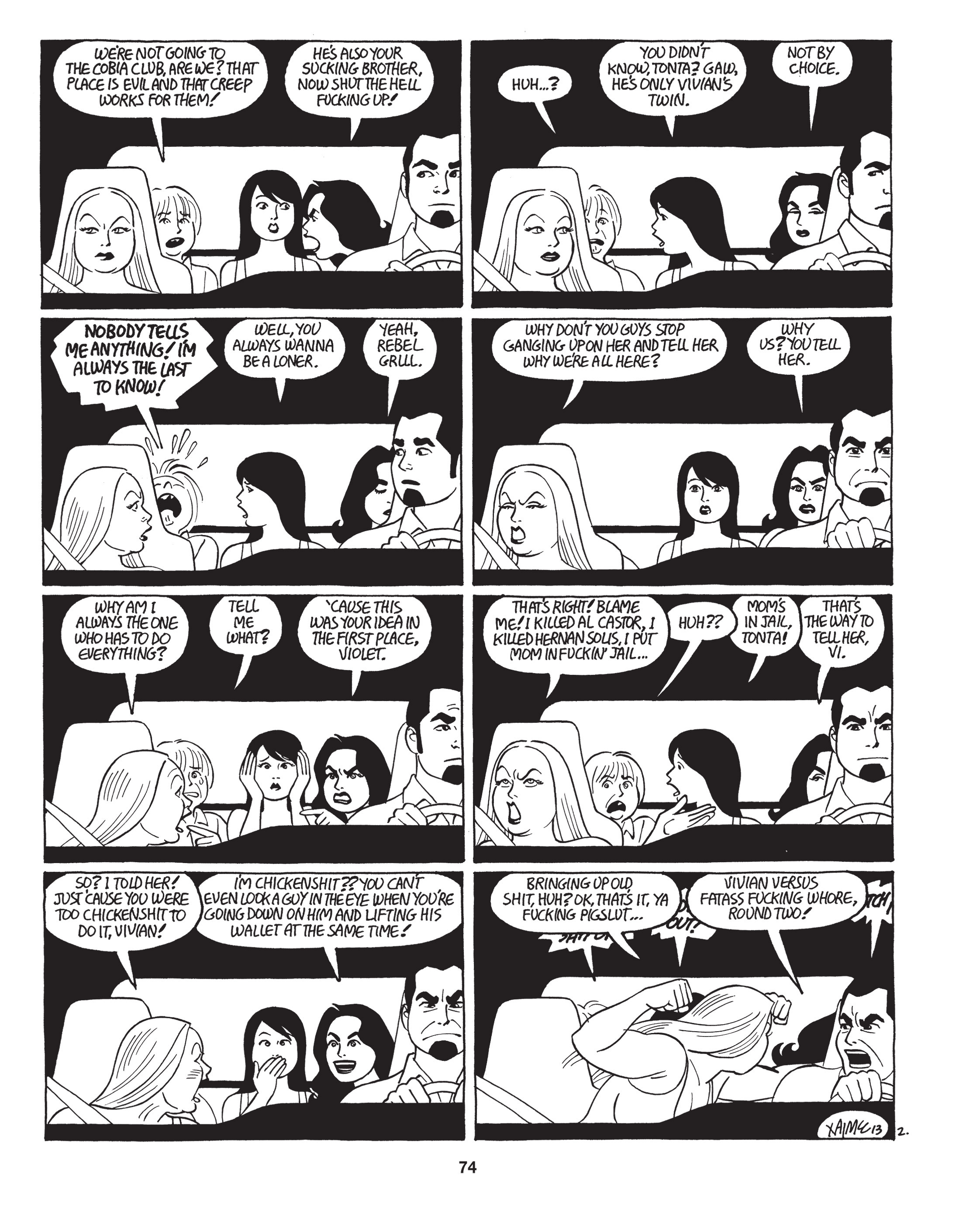 Read online Love and Rockets: New Stories comic -  Issue #6 - 76