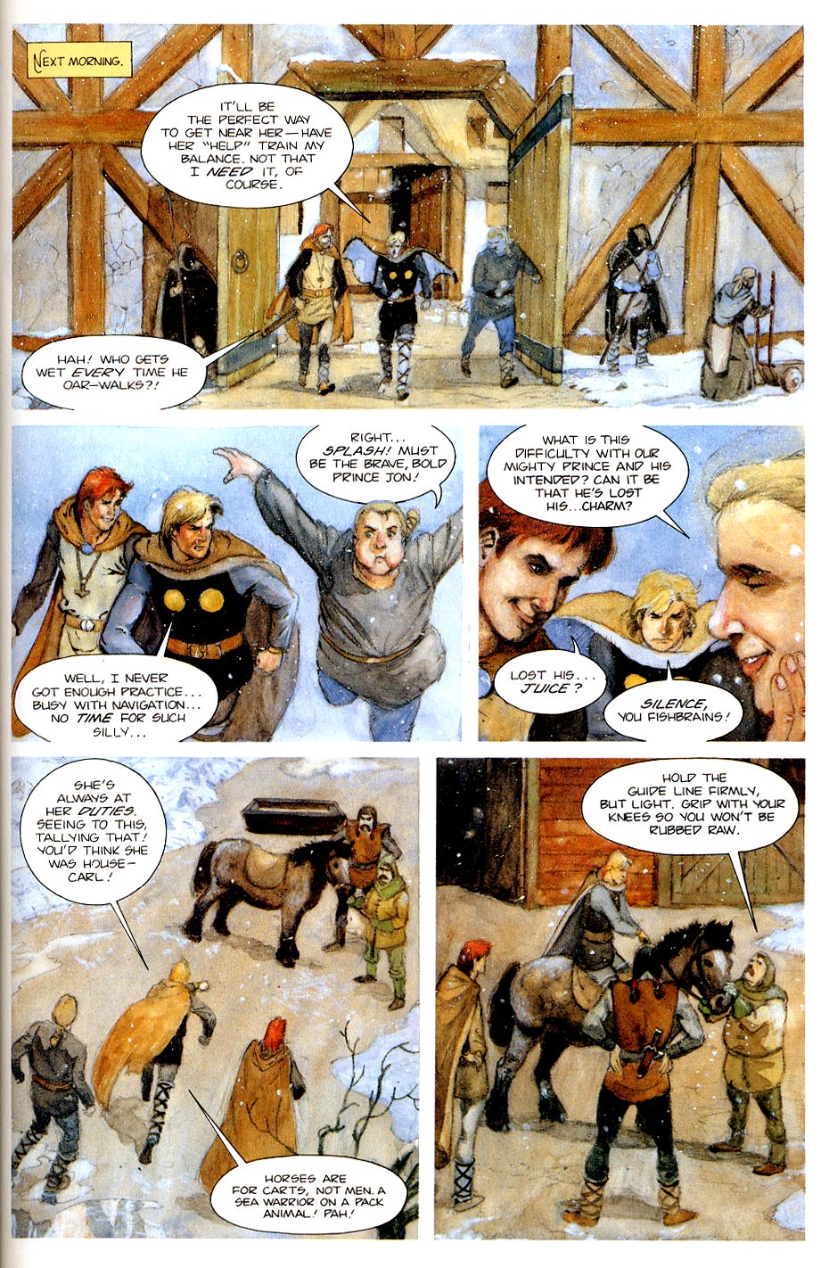 Read online Viking Glory: The Viking Prince comic -  Issue # TPB - 57