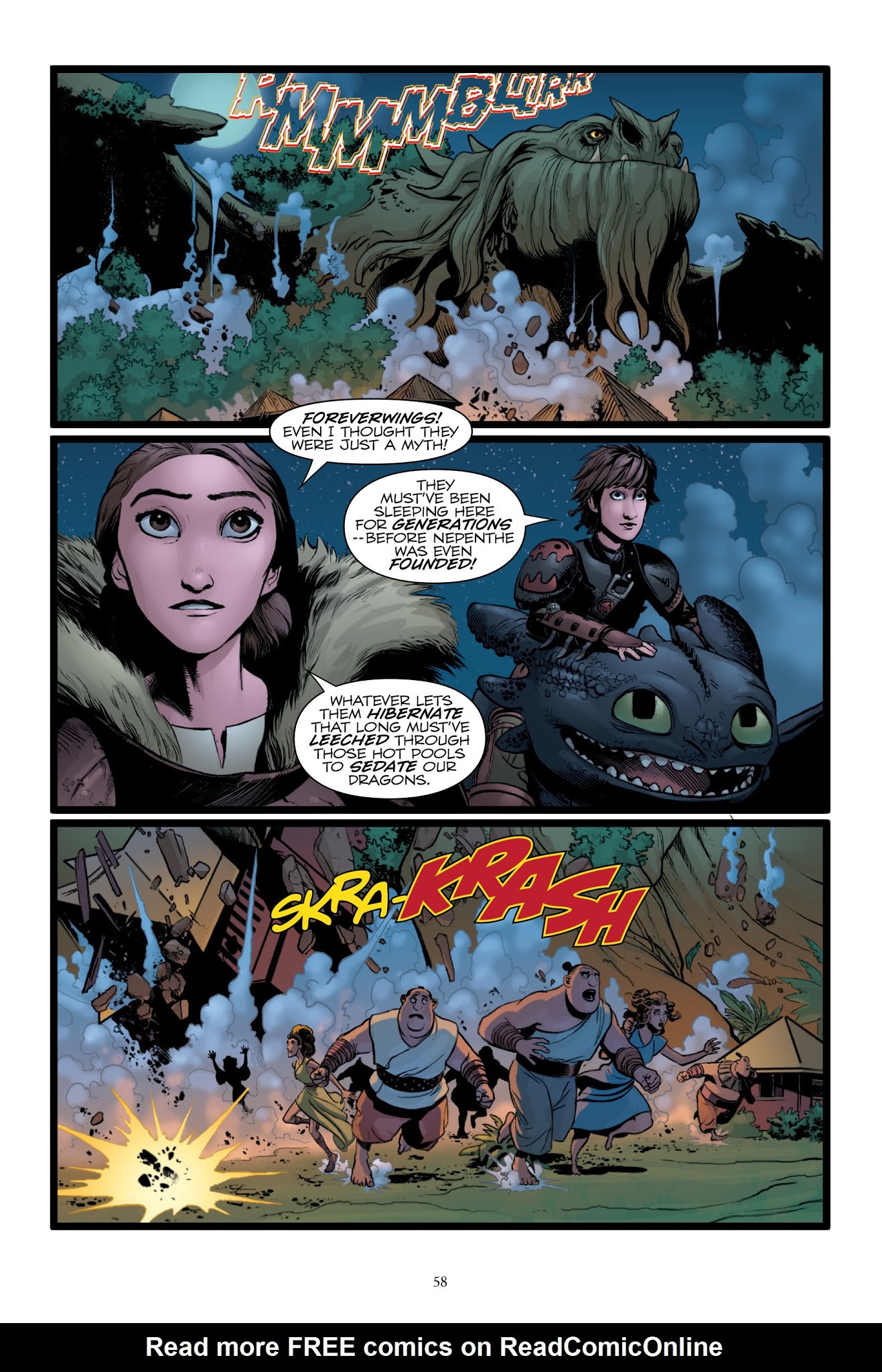 Read online How To Train Your Dragon: The Serpent's Heir comic -  Issue # TPB - 58