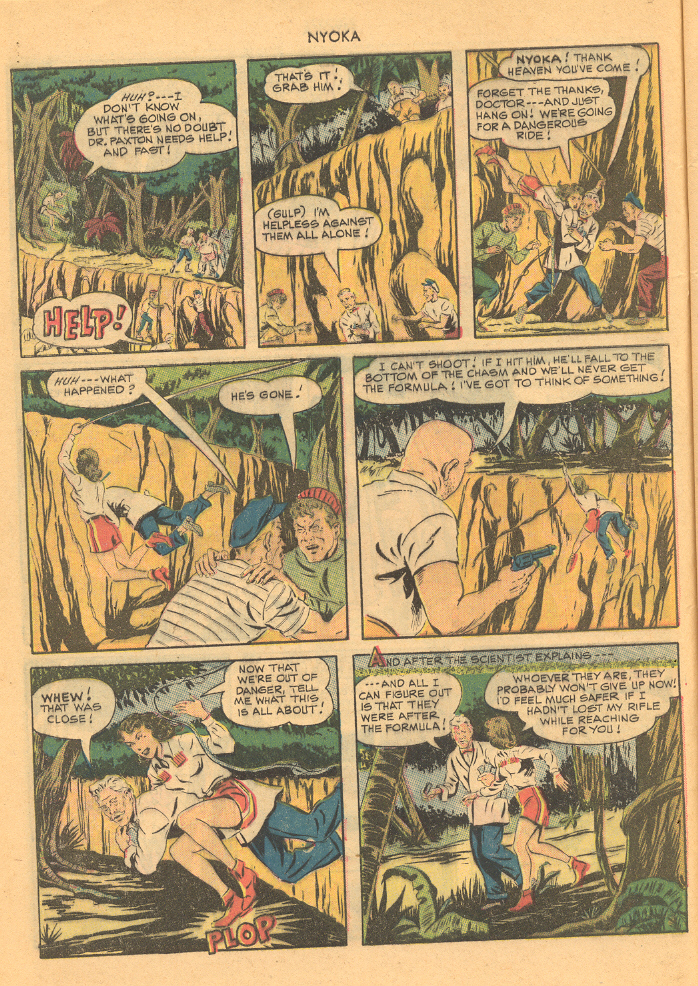 Read online Nyoka the Jungle Girl (1945) comic -  Issue #43 - 8