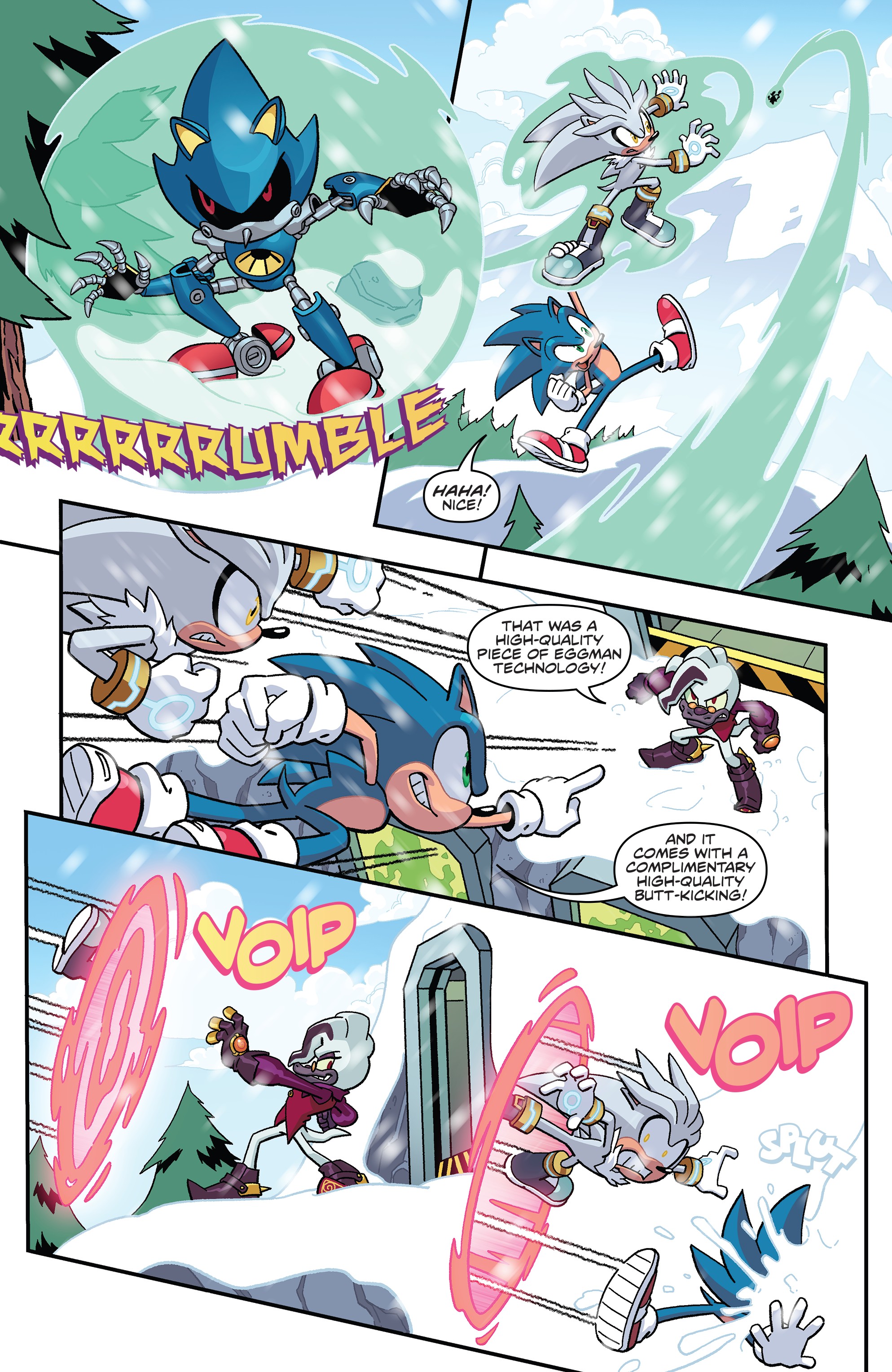Read online Sonic the Hedgehog (2018) comic -  Issue #14 - 15