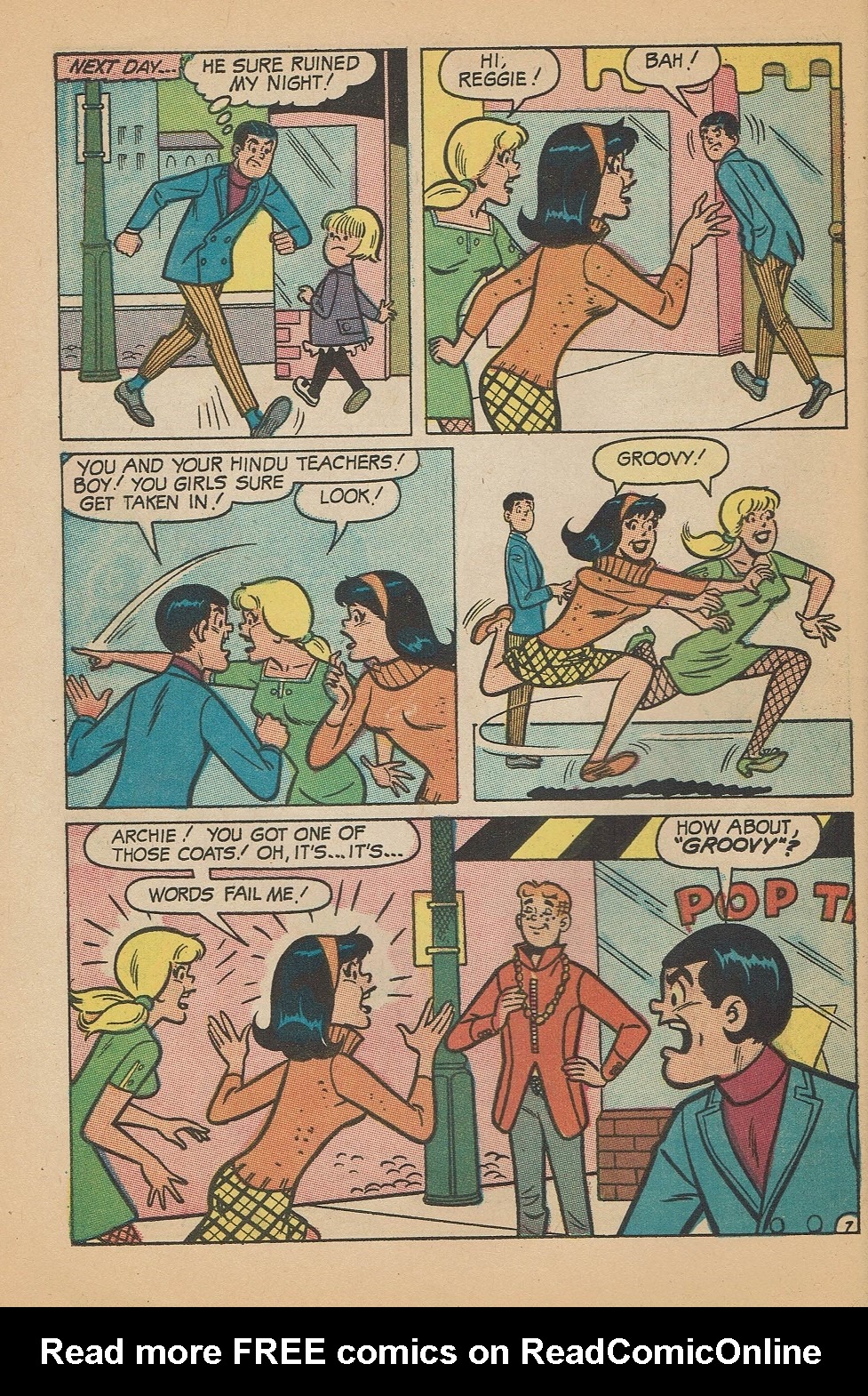 Read online Reggie and Me (1966) comic -  Issue #31 - 30