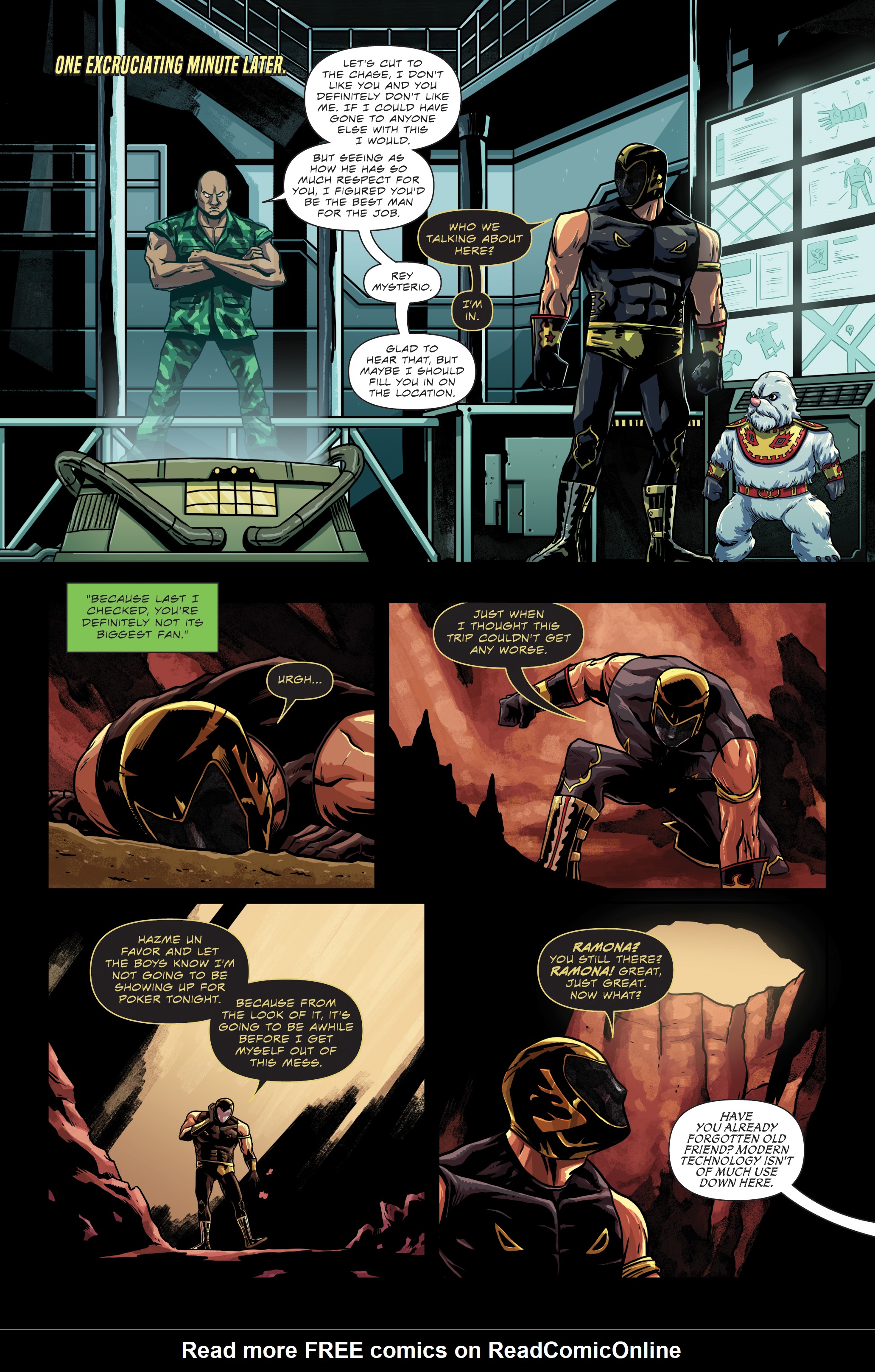 Read online Masked Republic Luchaverse: Tinieblas Jr comic -  Issue # Full - 12