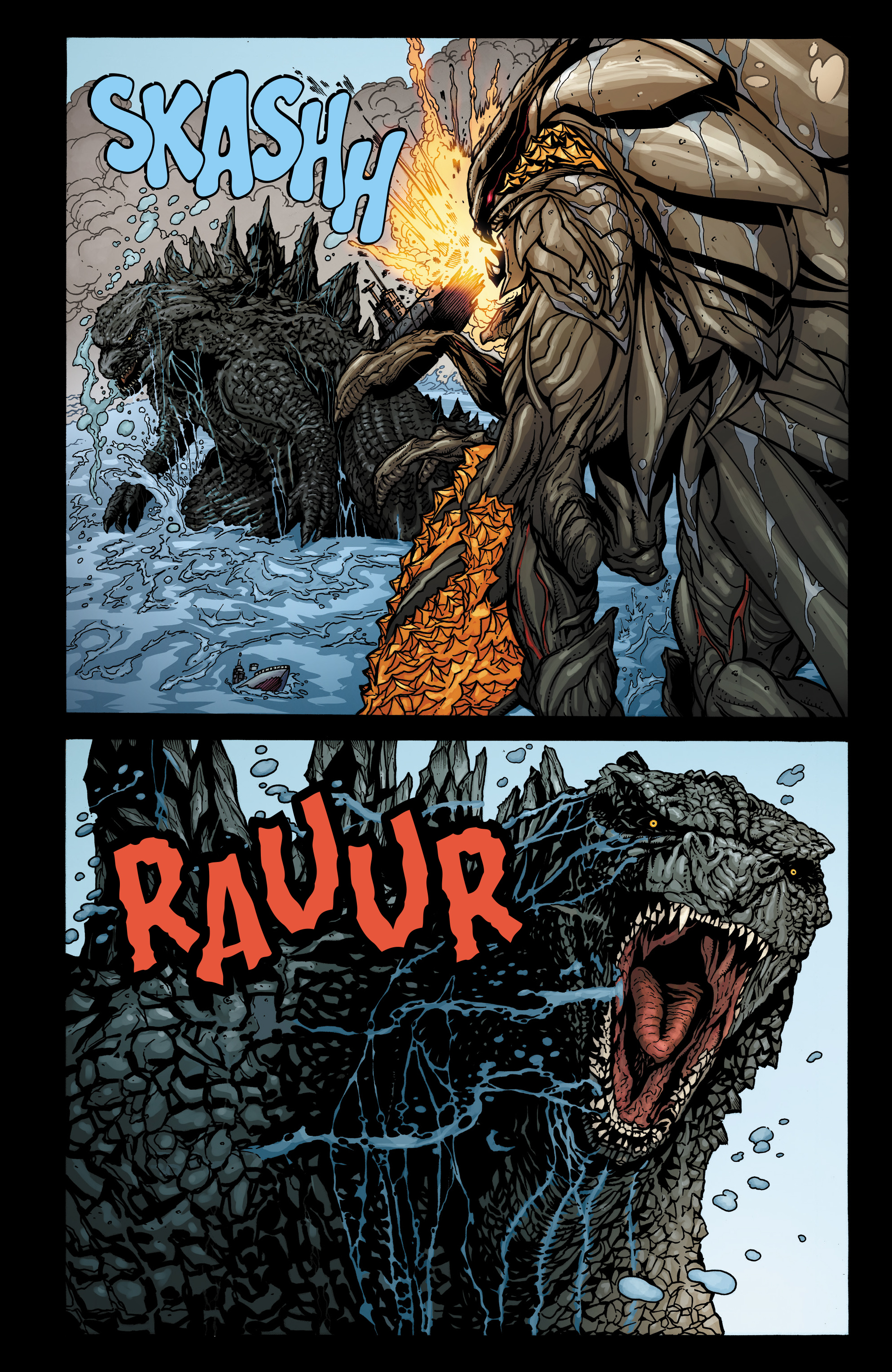Read online Godzilla: Aftershock comic -  Issue # TPB - 12