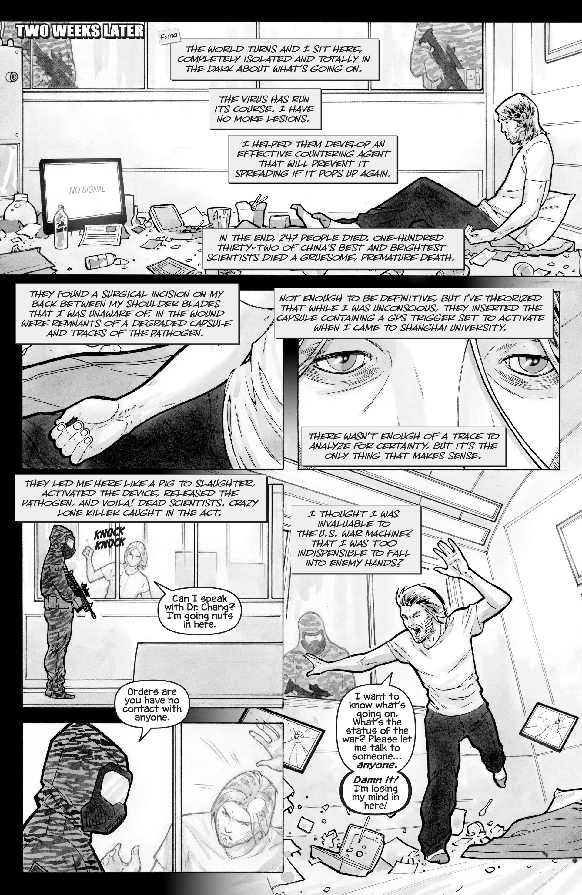 Read online Think Tank comic -  Issue #12 - 16