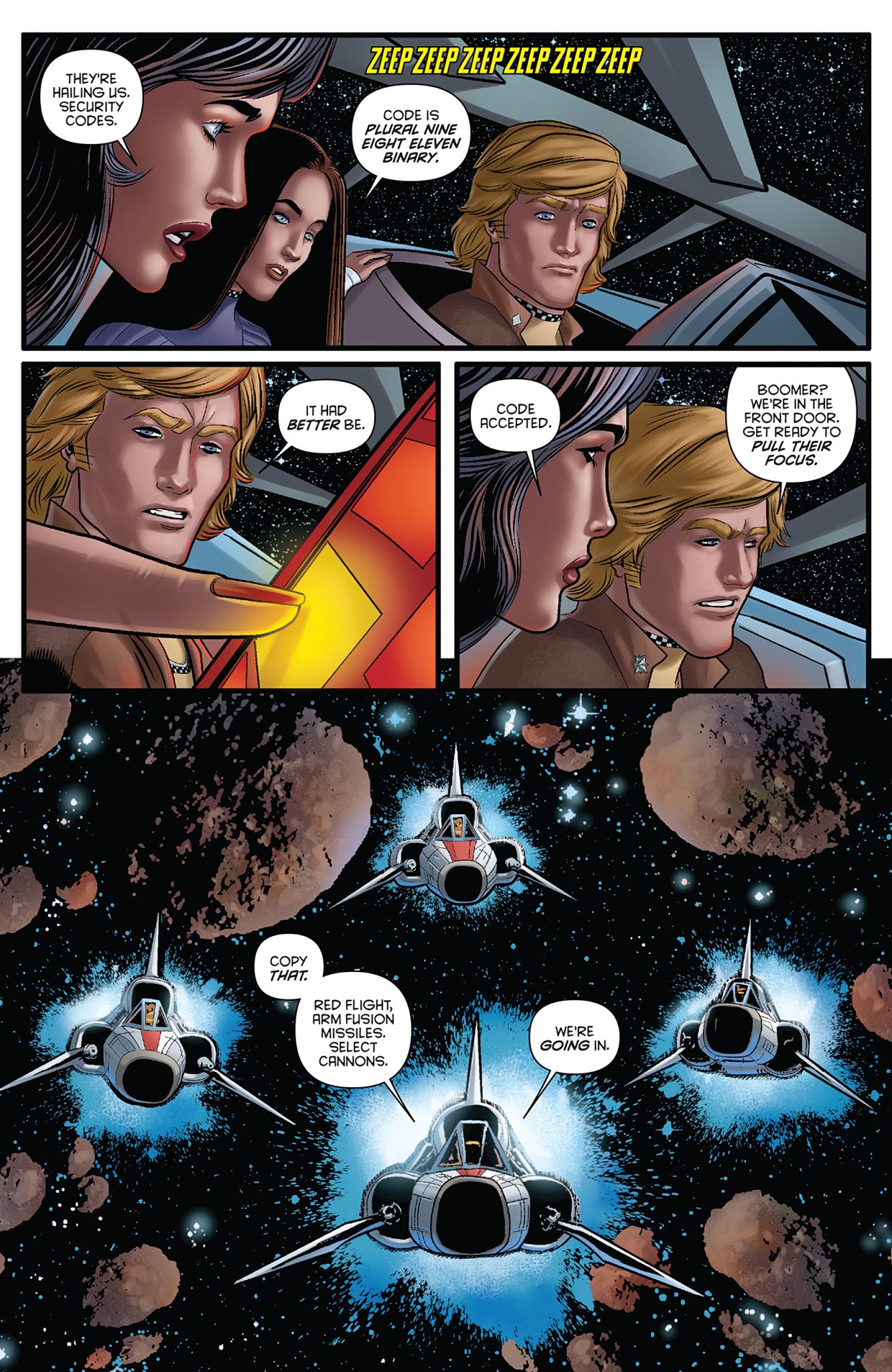 Read online Classic Battlestar Galactica: The Death of Apollo comic -  Issue #3 - 20