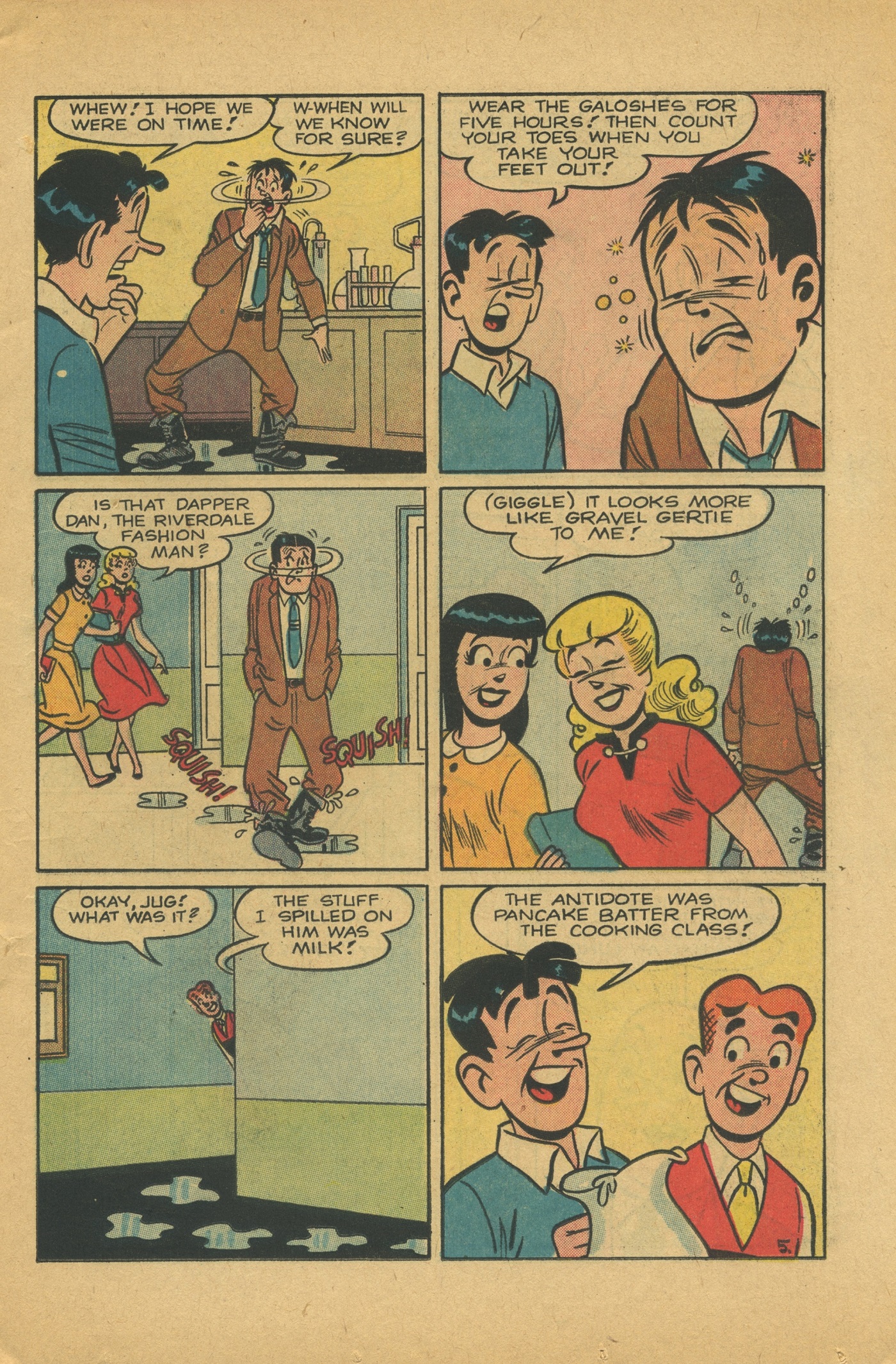 Read online Archie's Pal Jughead comic -  Issue #105 - 7
