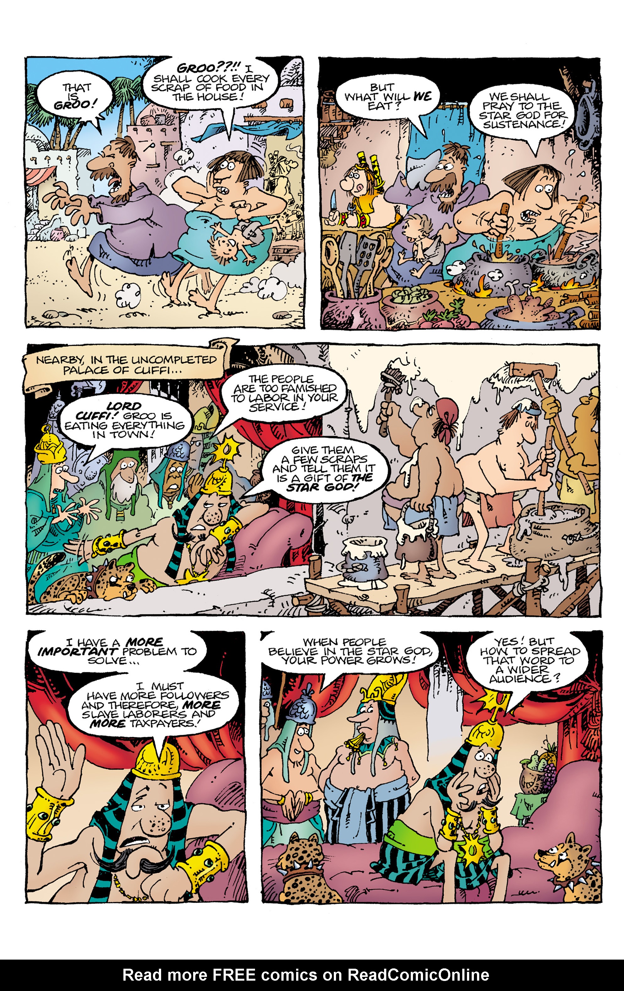 Read online Groo: Fray of the Gods comic -  Issue #3 - 4