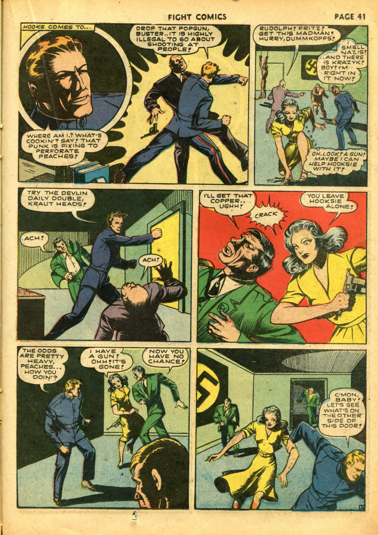 Read online Fight Comics comic -  Issue #22 - 43