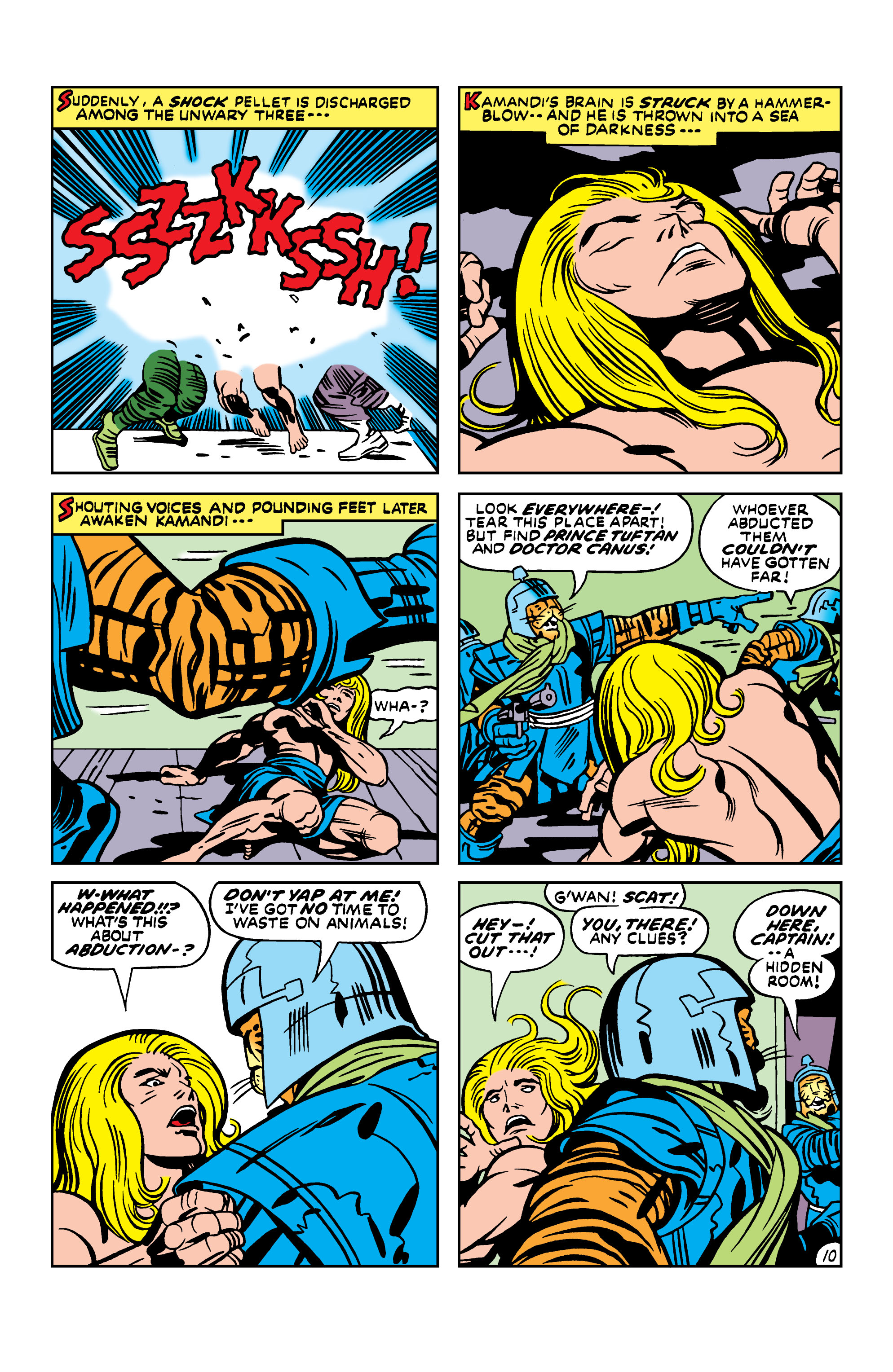 Read online Kamandi, The Last Boy On Earth comic -  Issue #15 - 10