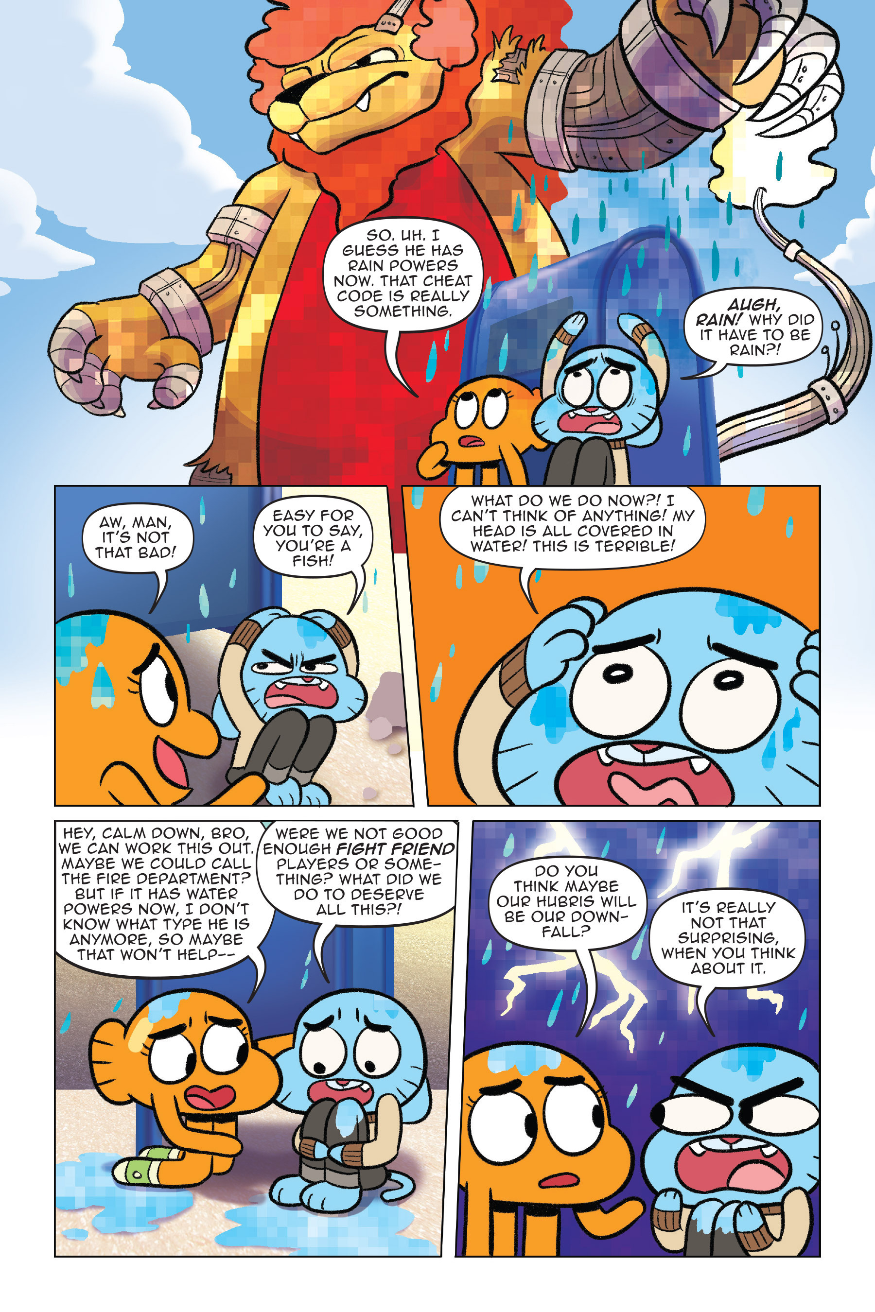 Read online The Amazing World of Gumball: Cheat Code comic -  Issue # Full - 91