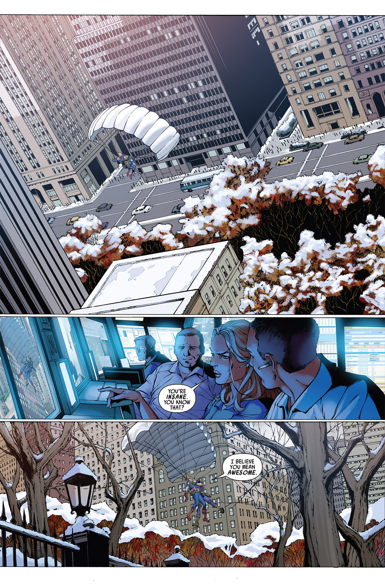 Read online Ultimate Avengers comic -  Issue #1 - 23