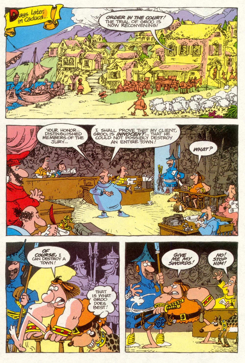 Read online Sergio Aragonés Groo the Wanderer comic -  Issue #90 - 21