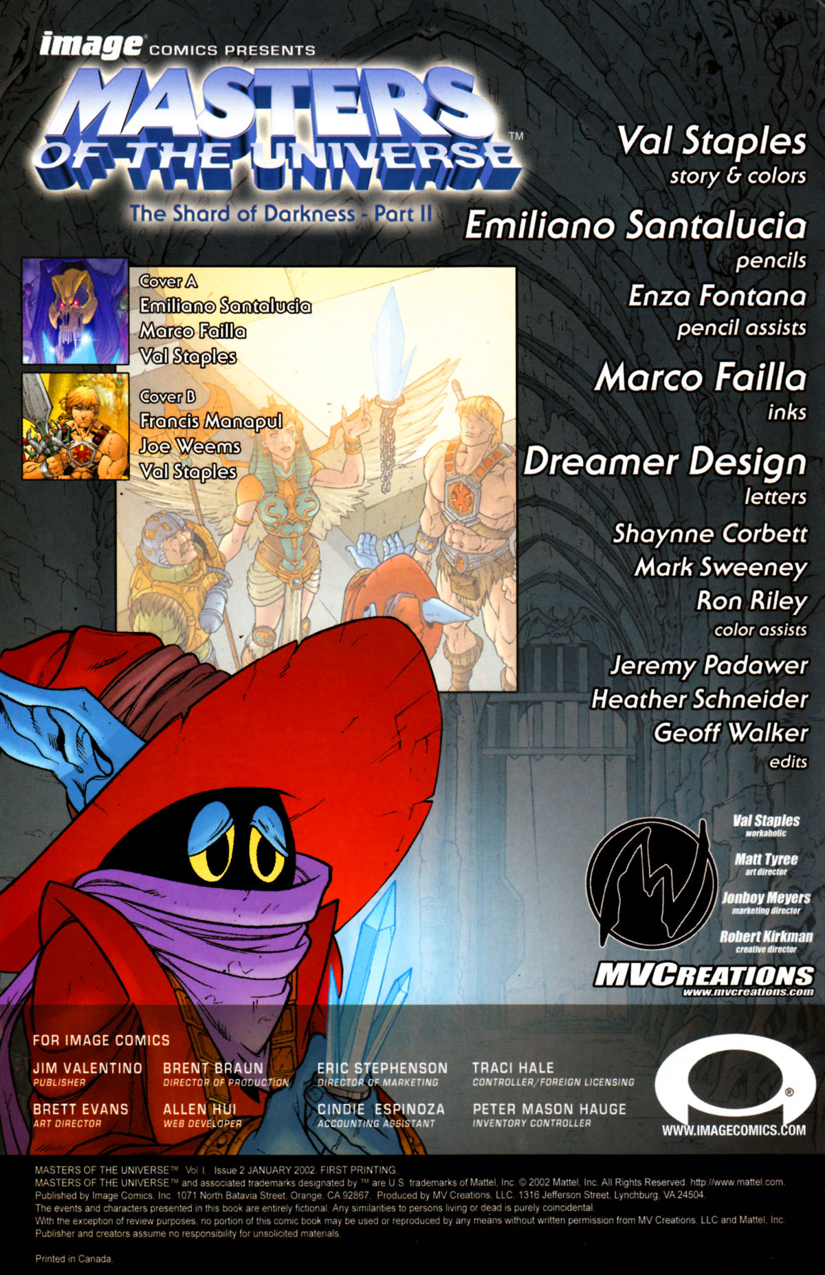 Read online Masters of the Universe (2002) comic -  Issue #2 - 3