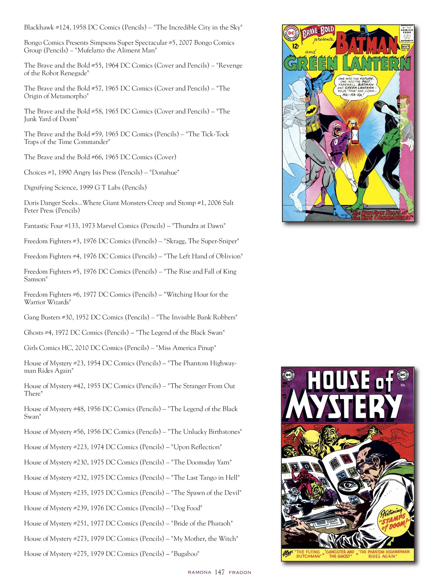 Read online The Art of Ramona Fradon comic -  Issue # TPB (Part 2) - 45