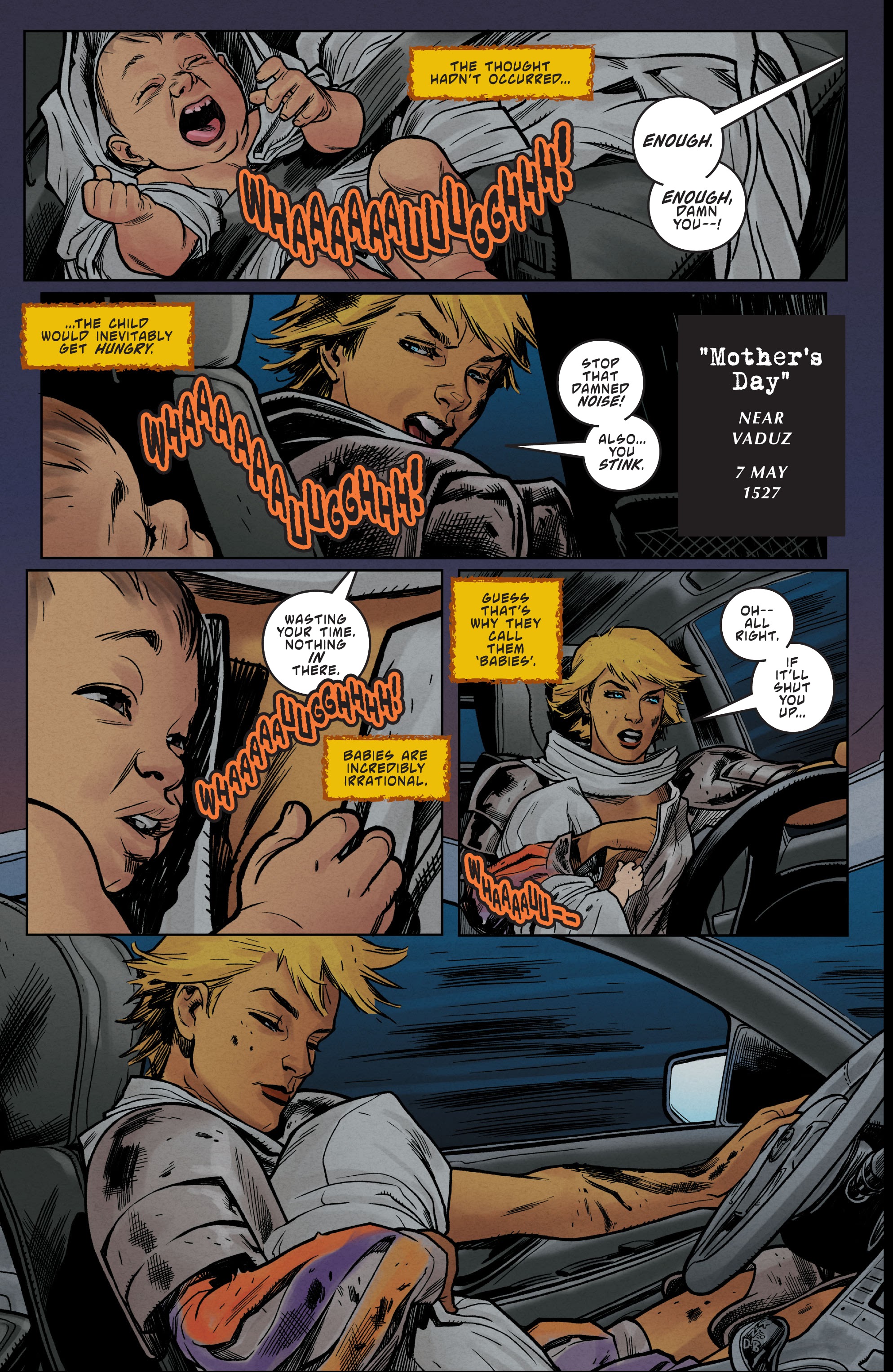 Read online Sacred Six comic -  Issue #9 - 7
