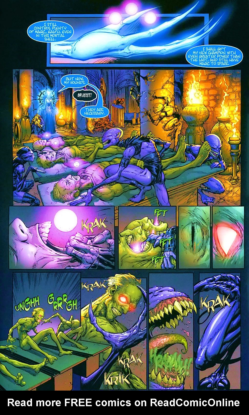 Read online Wraithborn comic -  Issue #4 - 7