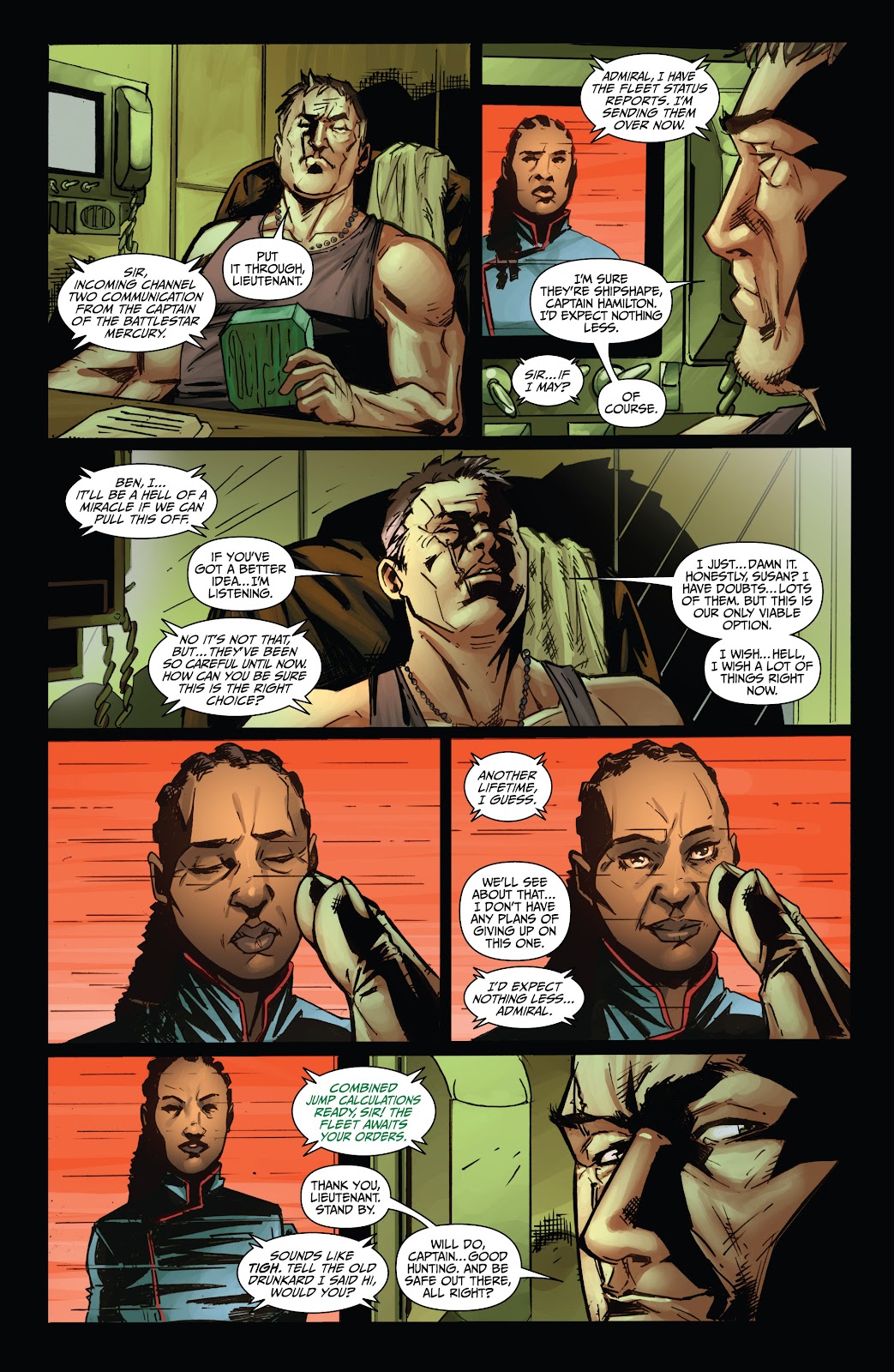 Battlestar Galactica: Cylon War issue 4 - Page 11
