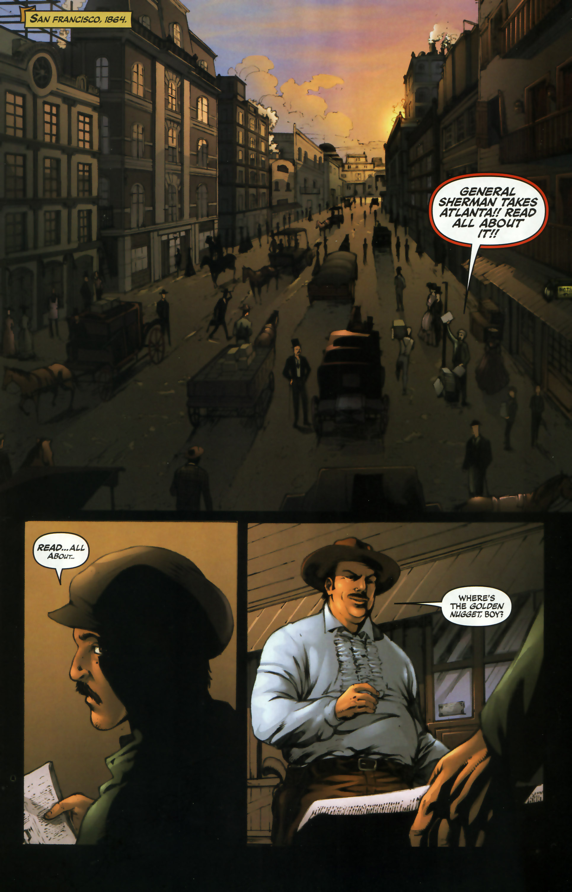 Read online The Man with No Name comic -  Issue #9 - 3