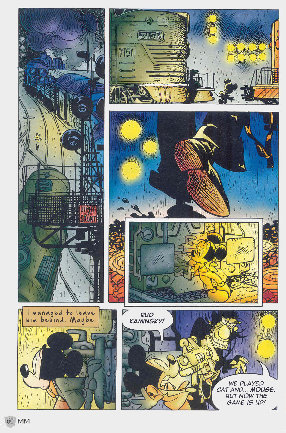 Read online Mickey Mouse Mystery Magazine comic -  Issue #0 - 60