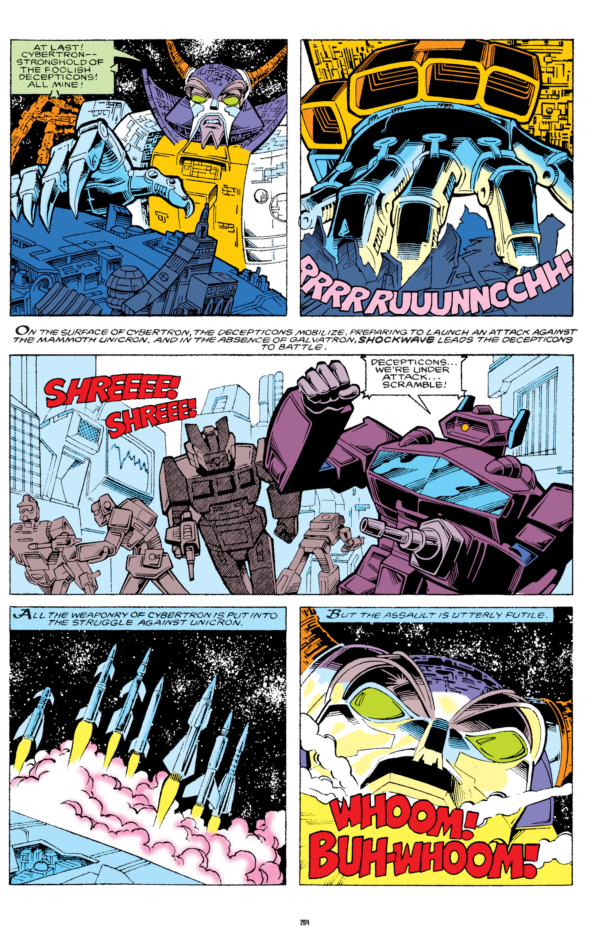Read online The Transformers Classics comic -  Issue # TPB 7 - 263