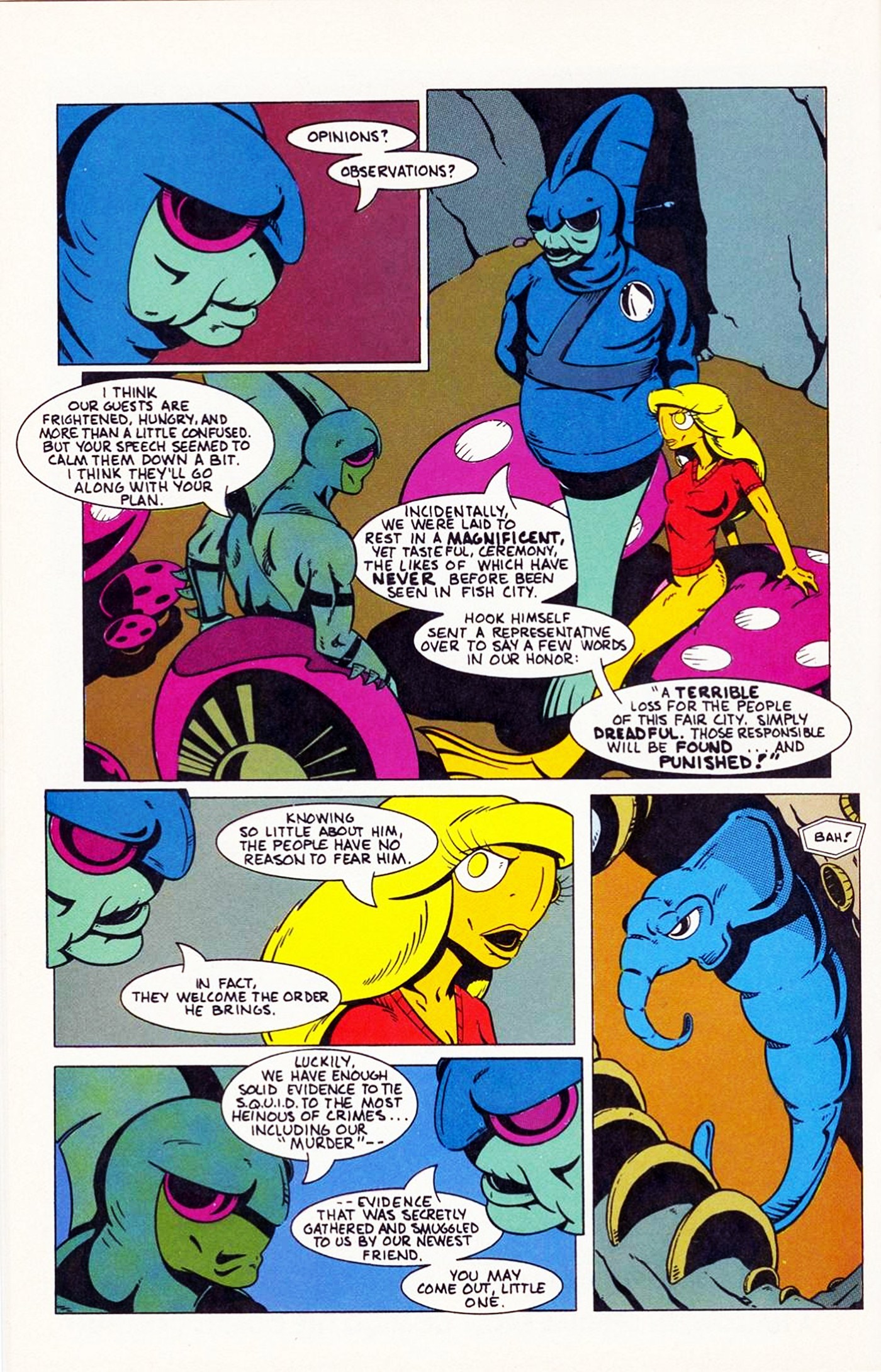 Read online The Fish Police comic -  Issue #12 - 14