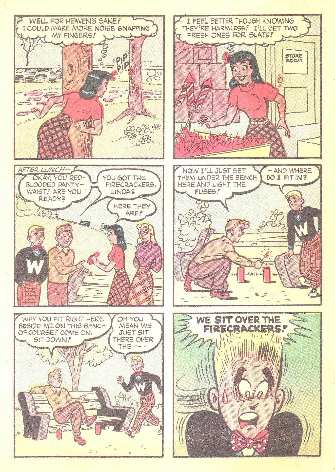 Read online Pep Comics comic -  Issue #96 - 22