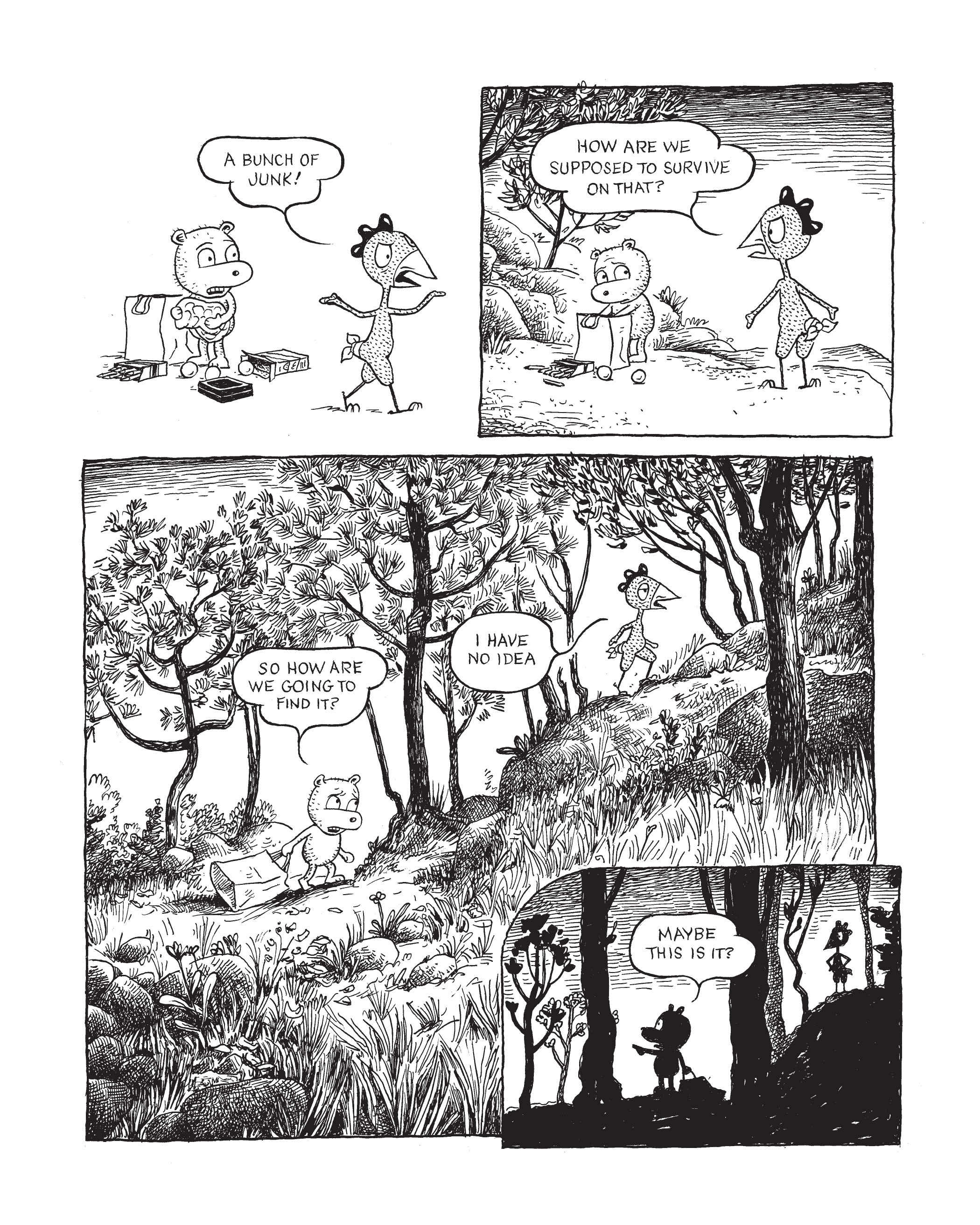 Read online Fuzz & Pluck: The Moolah Tree comic -  Issue # TPB (Part 2) - 1