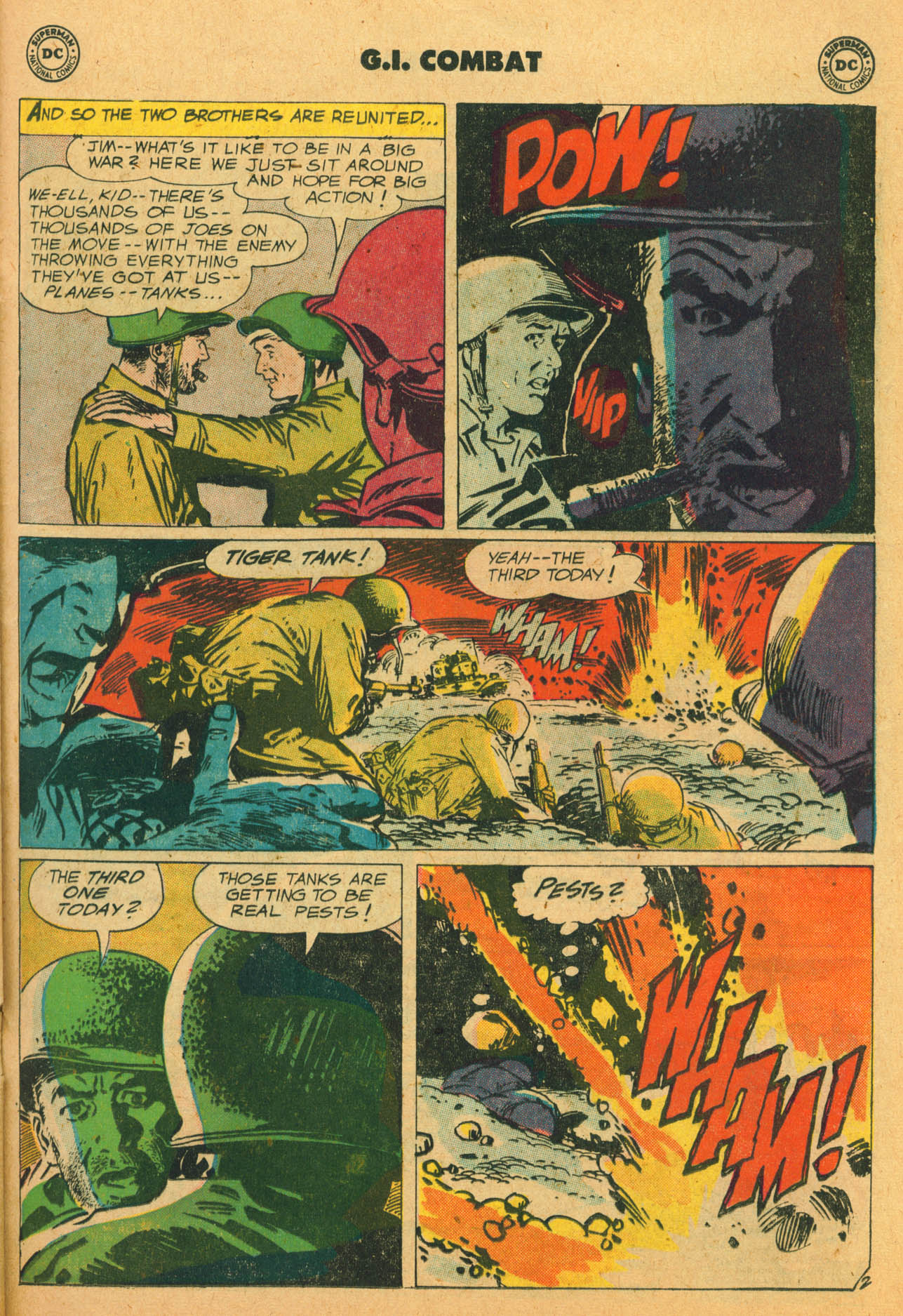 Read online G.I. Combat (1952) comic -  Issue #62 - 21