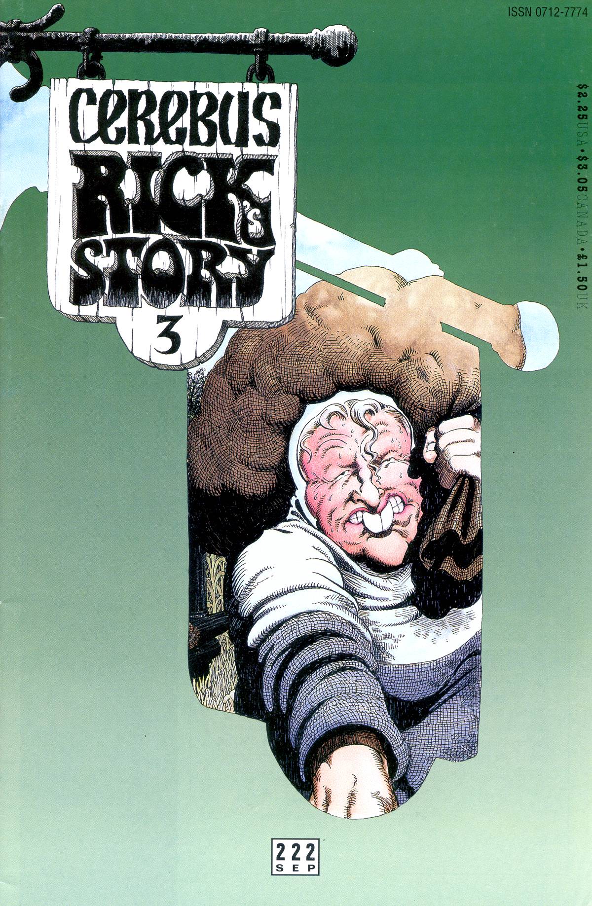 Read online Cerebus comic -  Issue #222 - 1
