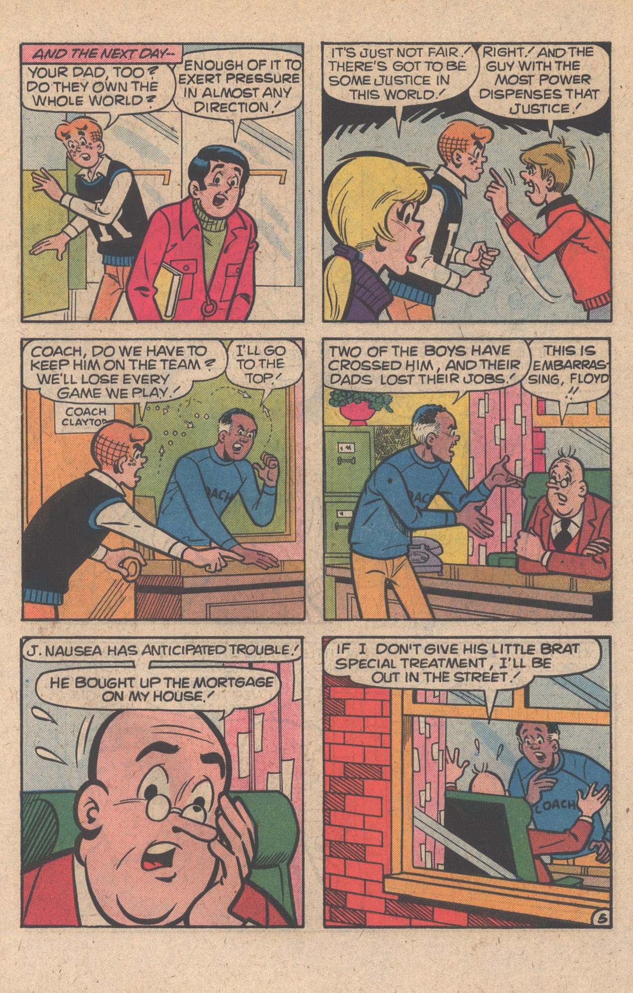 Read online Archie at Riverdale High (1972) comic -  Issue #57 - 7