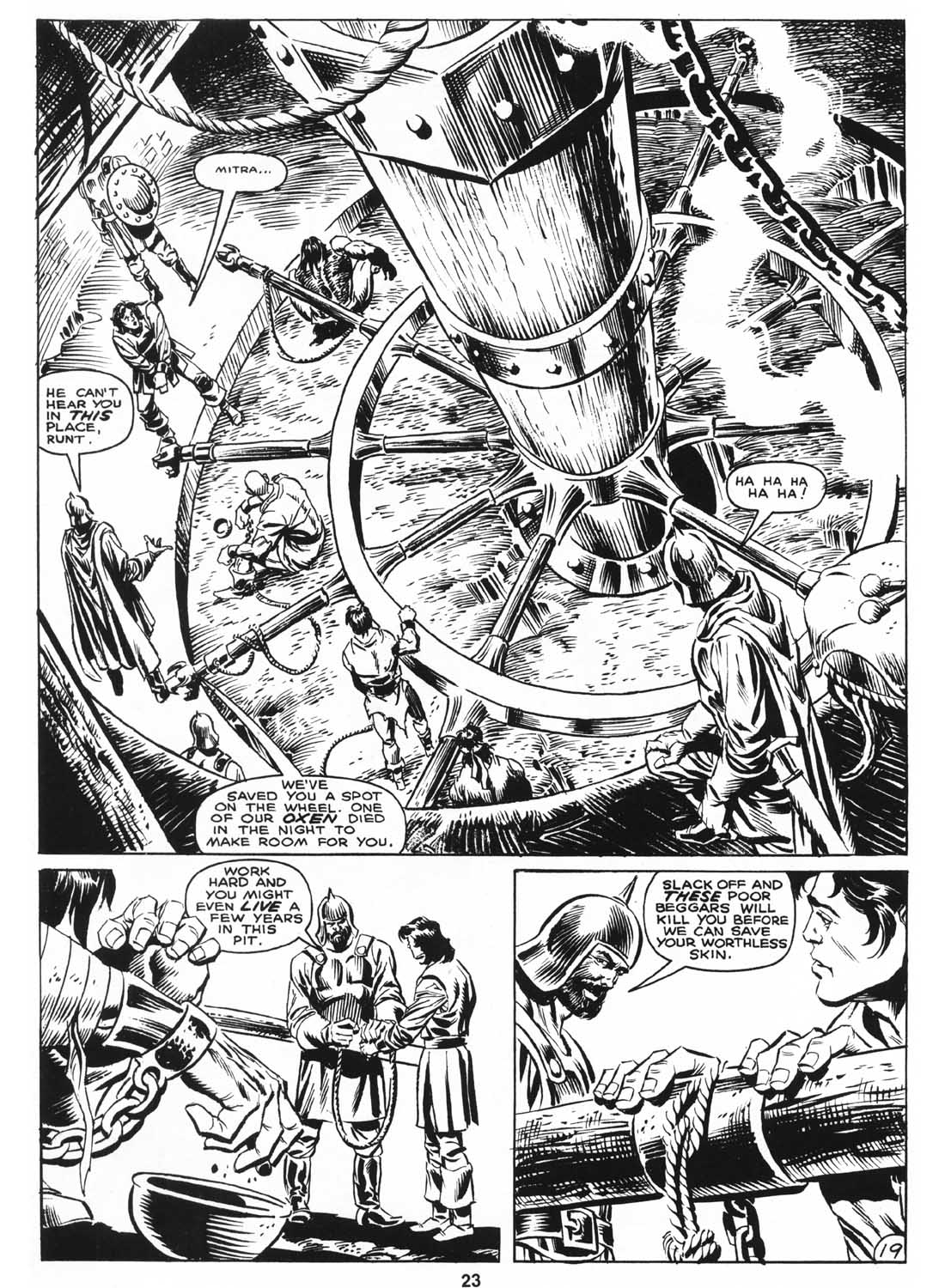 Read online The Savage Sword Of Conan comic -  Issue #159 - 22
