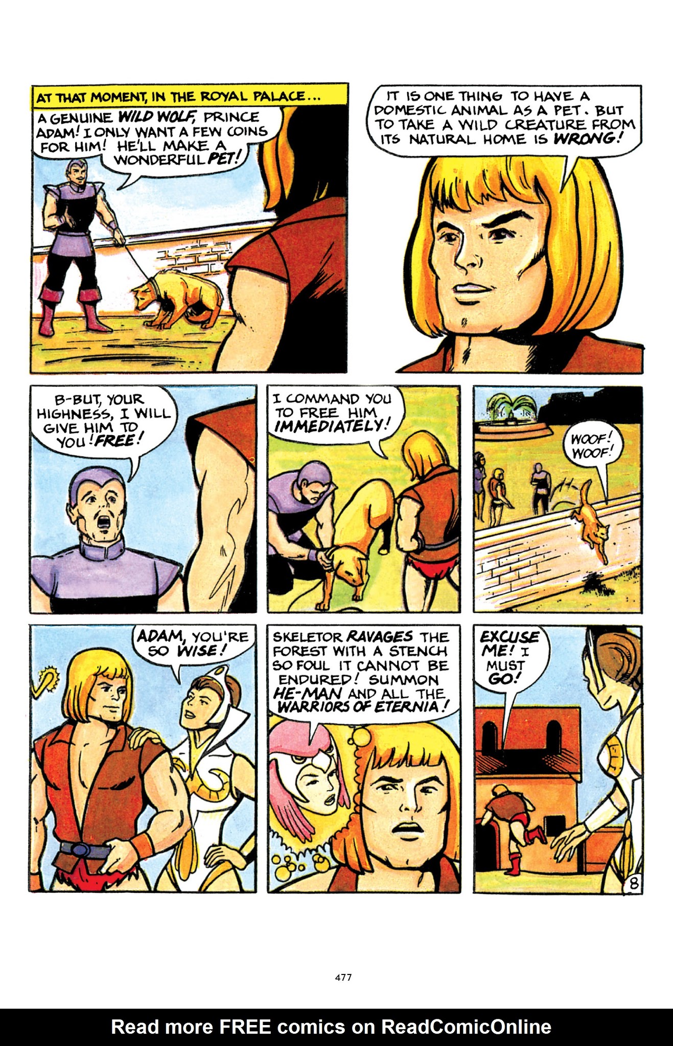 Read online He-Man and the Masters of the Universe Minicomic Collection comic -  Issue # TPB 1 - 465