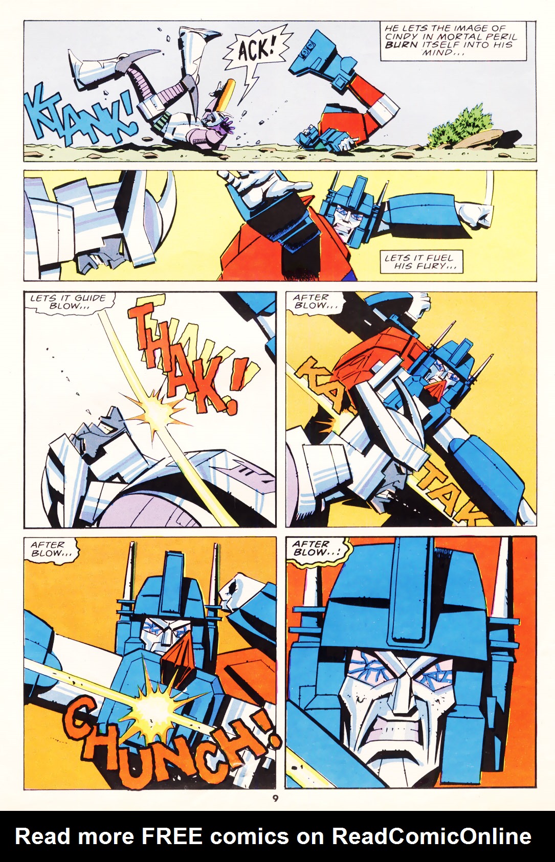 Read online The Transformers (UK) comic -  Issue #116 - 9