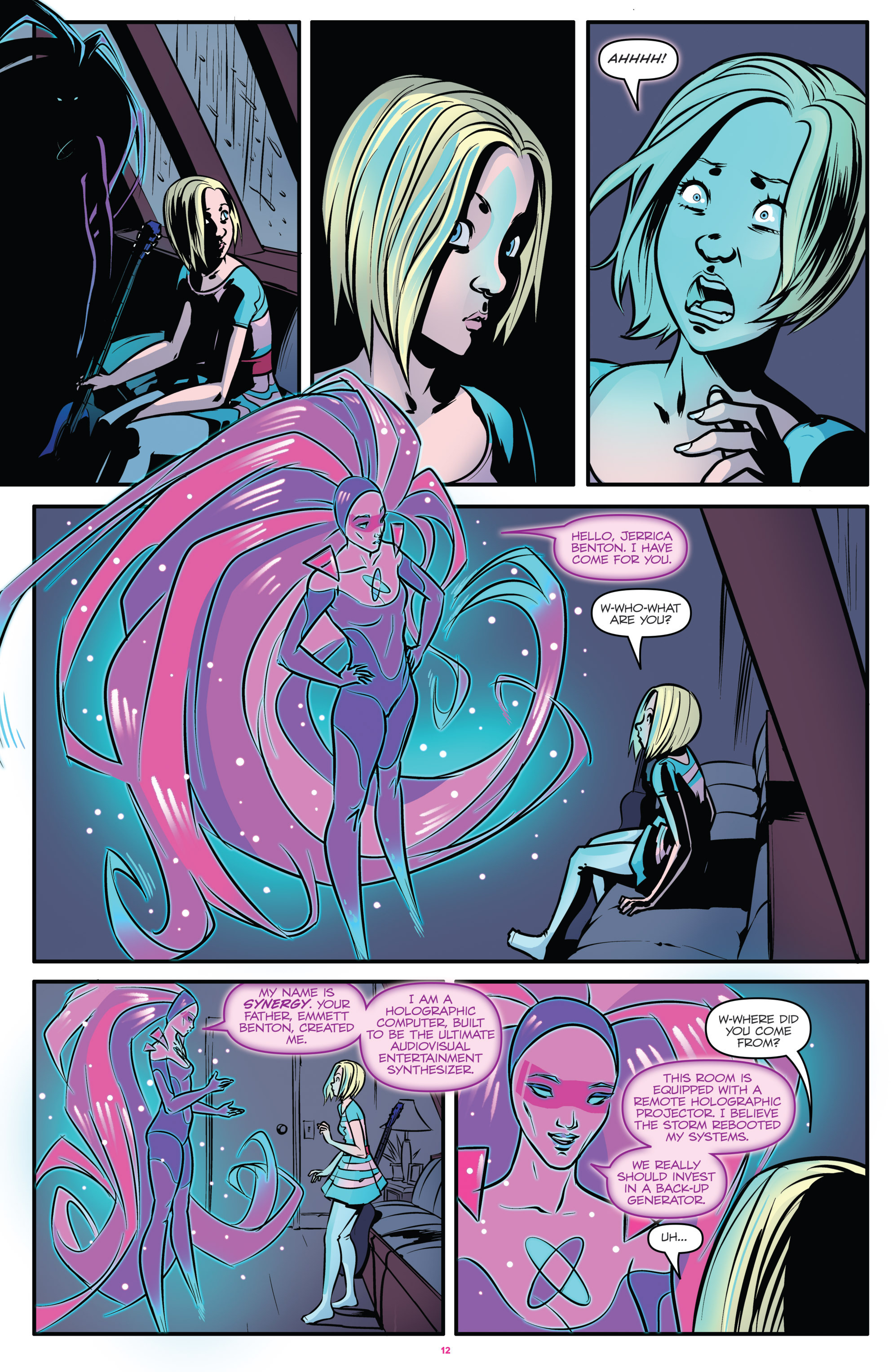 Read online Jem and The Holograms comic -  Issue #1 - 17