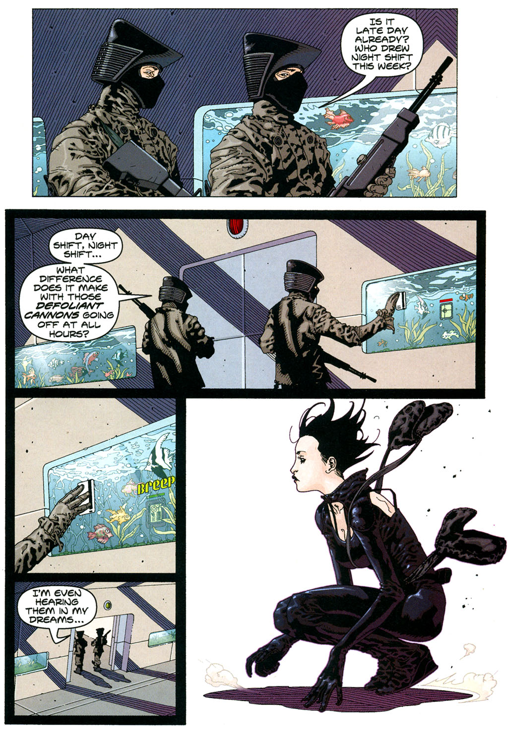 Read online Aeon Flux comic -  Issue #1 - 5