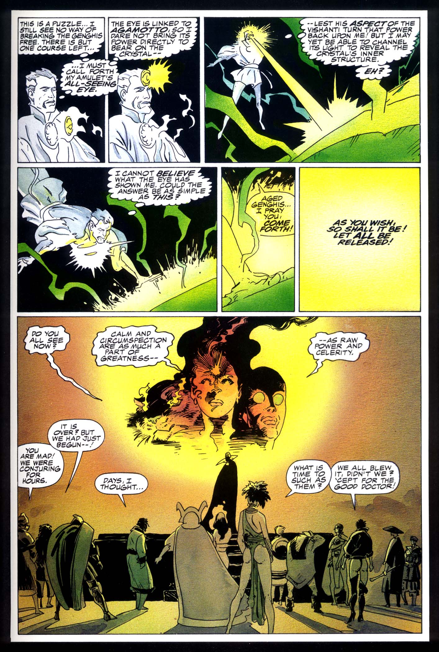 Read online Marvel Graphic Novel comic -  Issue #49 - Doctor Strange & Doctor Doom - Triumph & Torment - 26